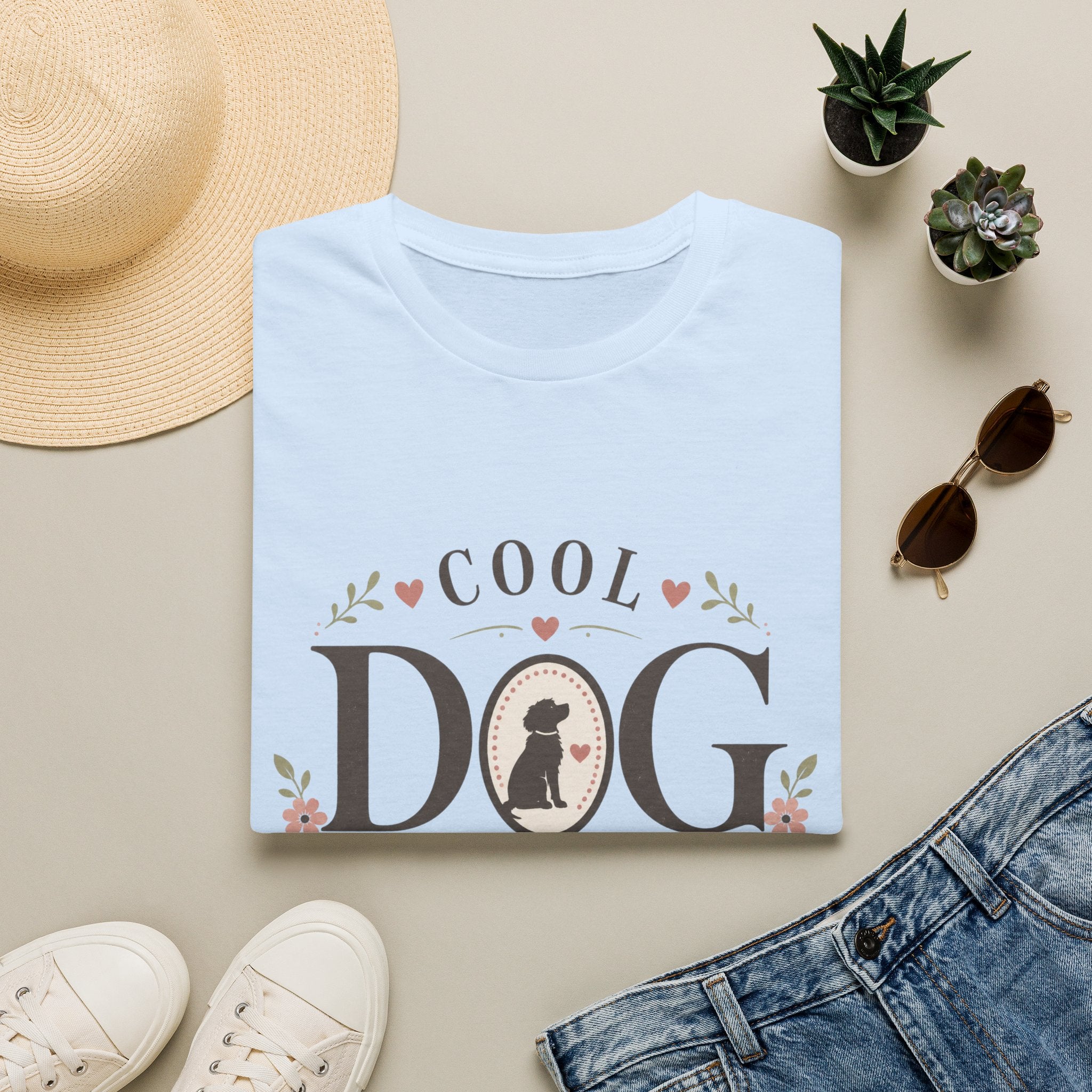 Cool Dog Mom, Classic T-Shirt