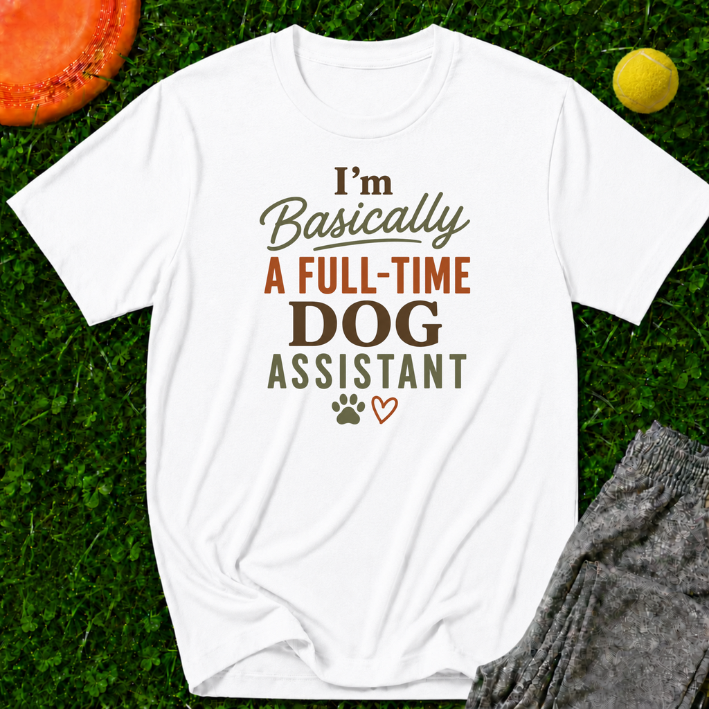 I'm Basically a Full-Time Dog Assistant T-Shirt