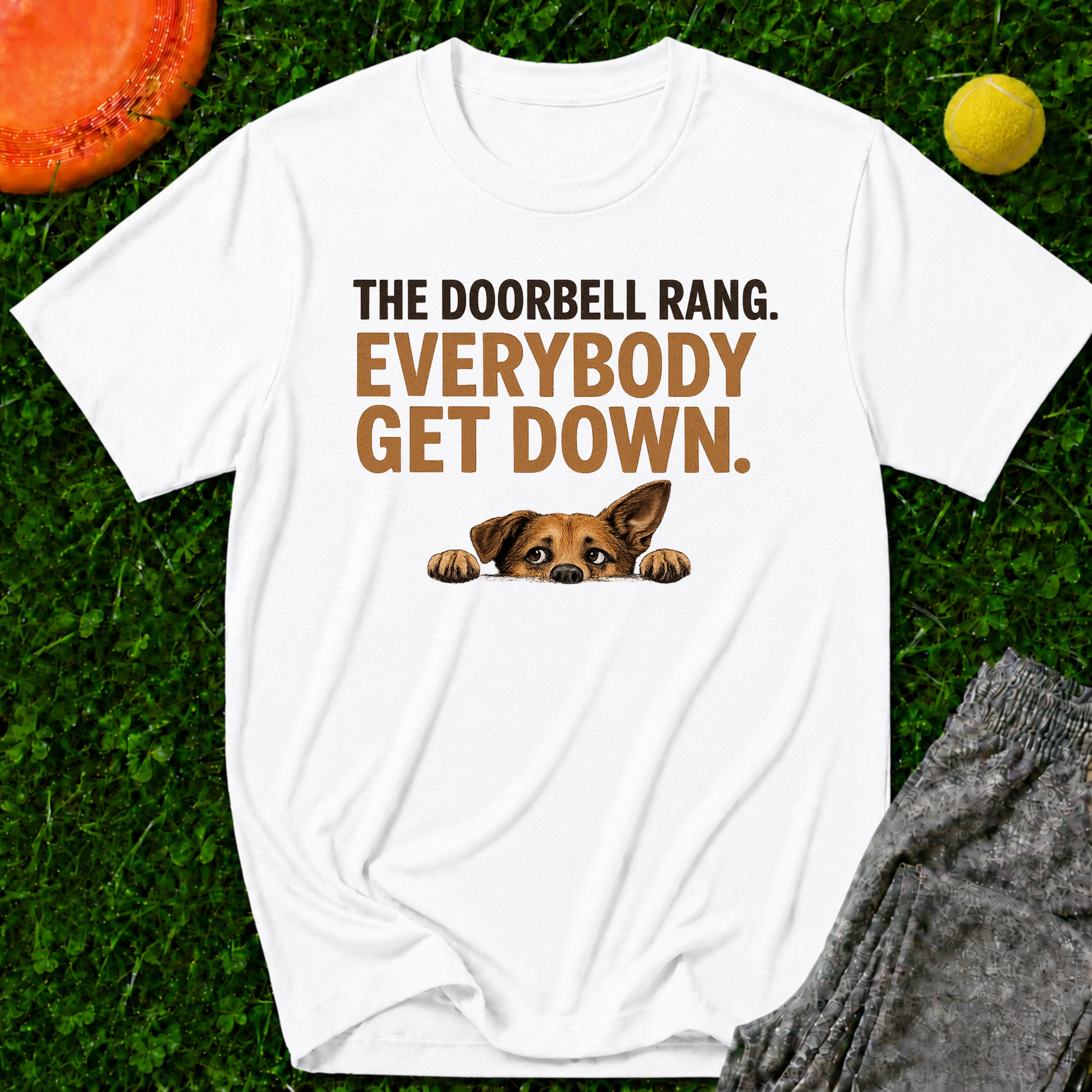 The Doorbell Rang. Everybody Get Down. T-Shirt