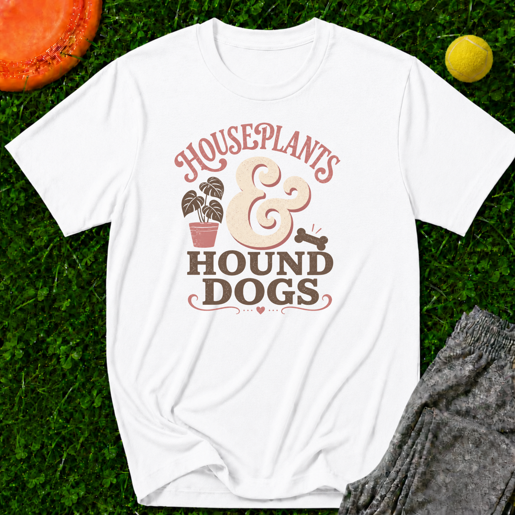 Houseplants & Hound Dogs T‑Shirt