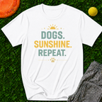 Dogs. Sunshine. Repeat. T-Shirt