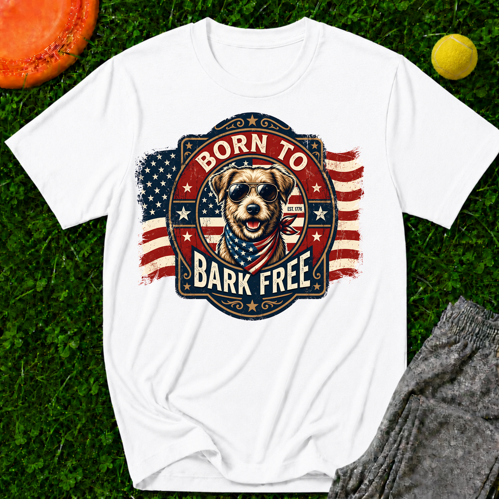 Born to Bark Free T-Shirt