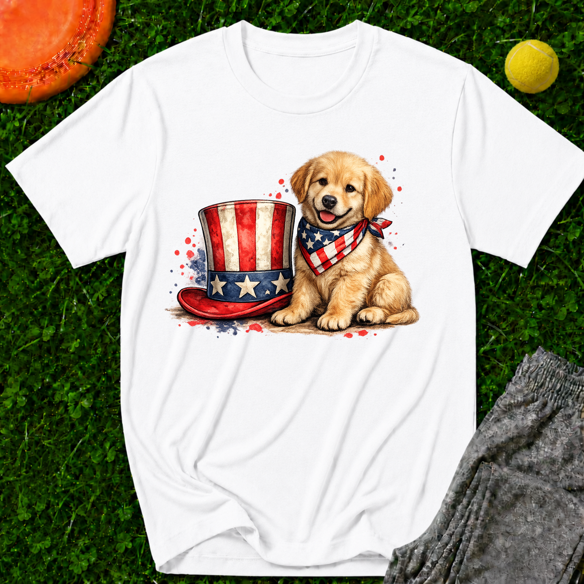 Patriotic Puppy T-Shirt