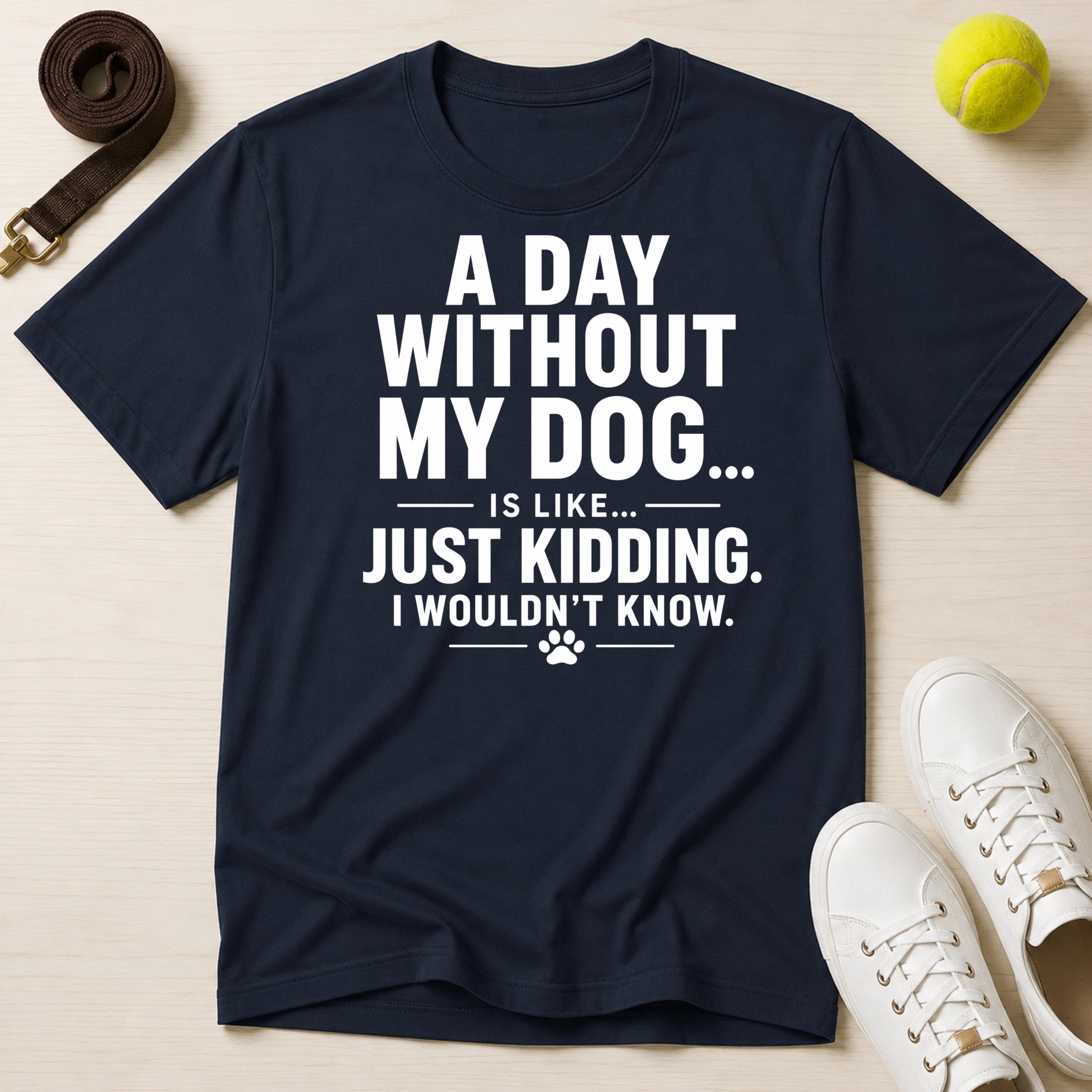 A Day Without My Dog... Just Kidding I Wouldn't Know T-Shirt