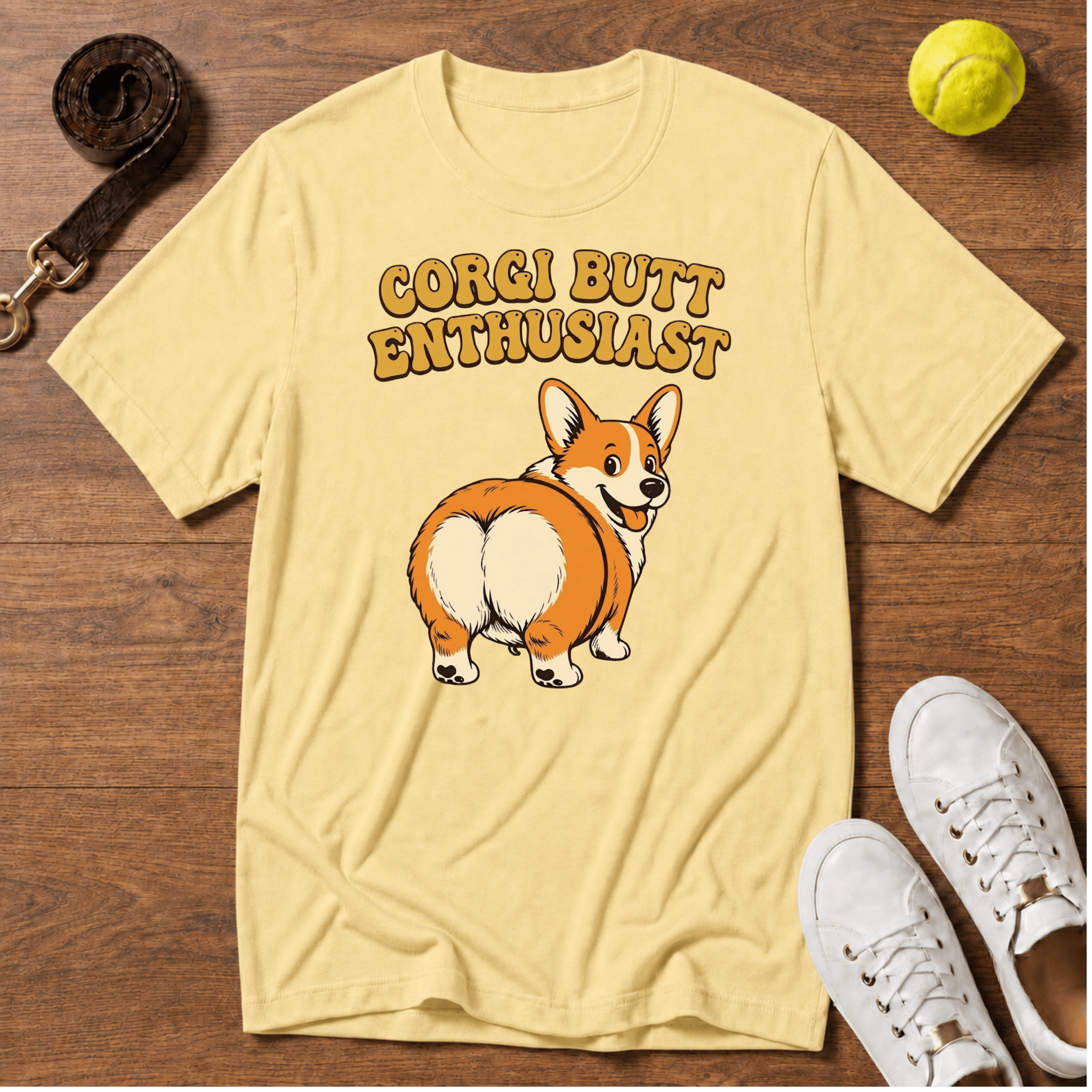 Corgi Butt Enthusiast T-Shirt – Comfort Colors