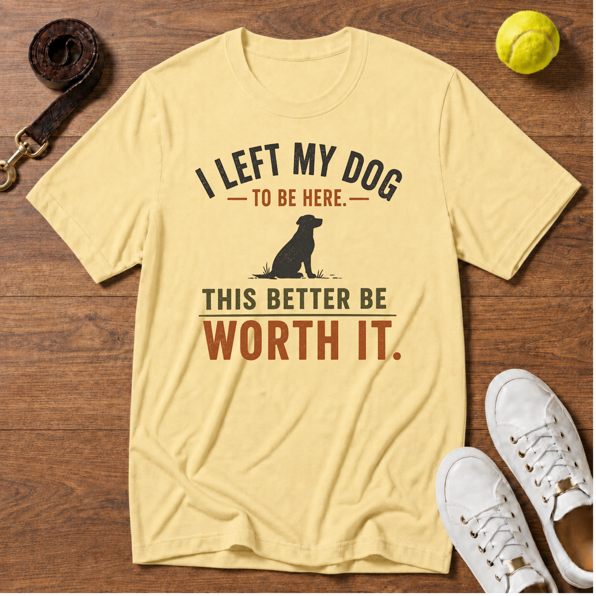I Left My Dog T-Shirt – Comfort Colors