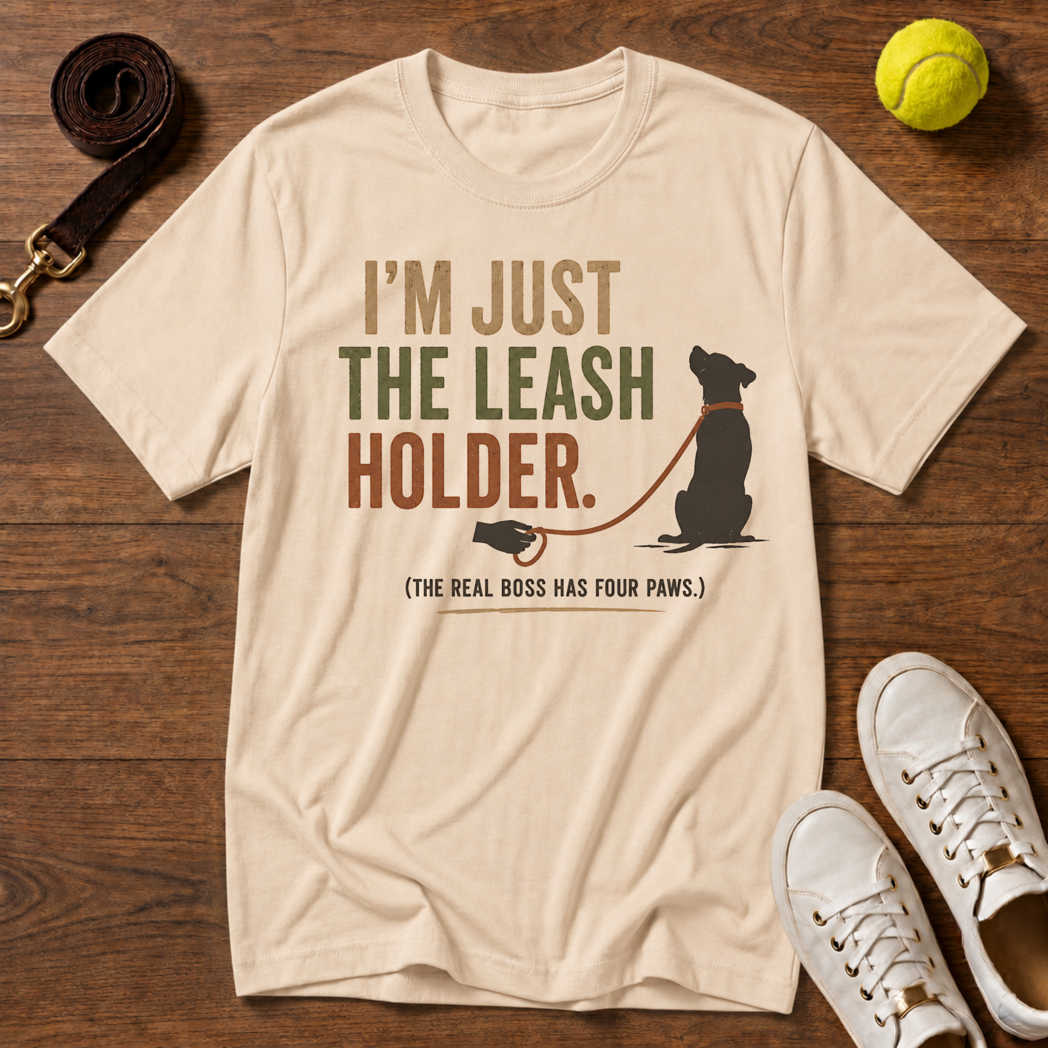 Leash Holder T-Shirt – Comfort Colors