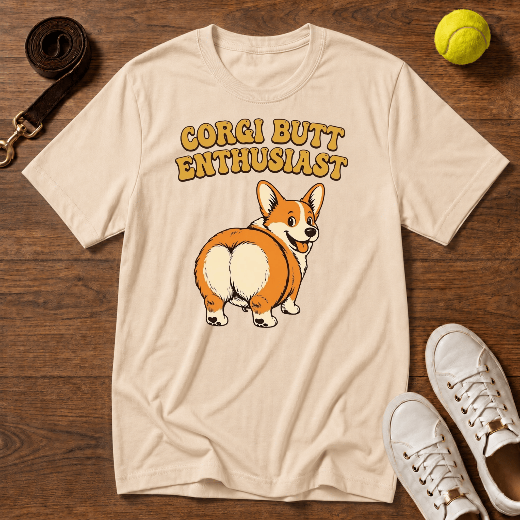 Corgi Butt Enthusiast T-Shirt – Comfort Colors
