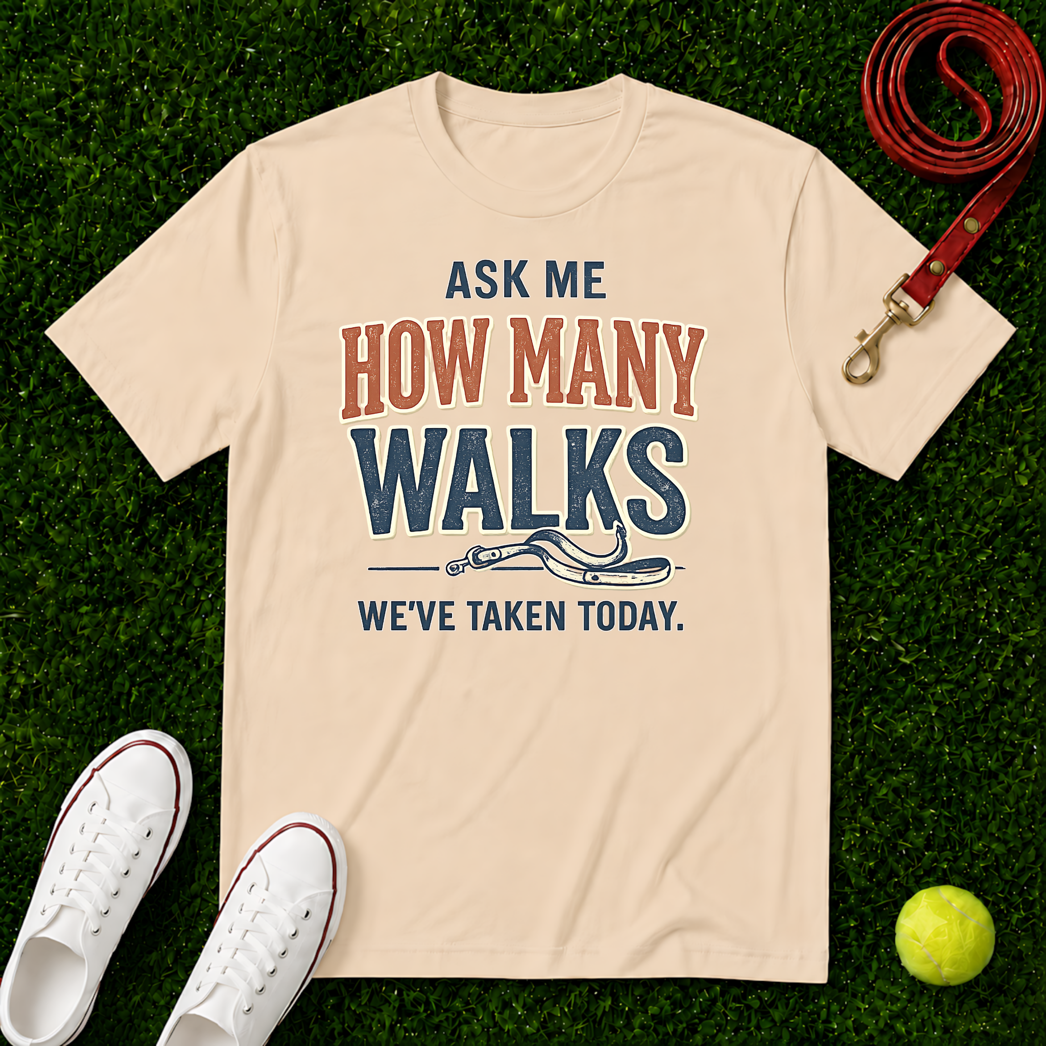 How Many Walks , Comfort Colors T-Shirt