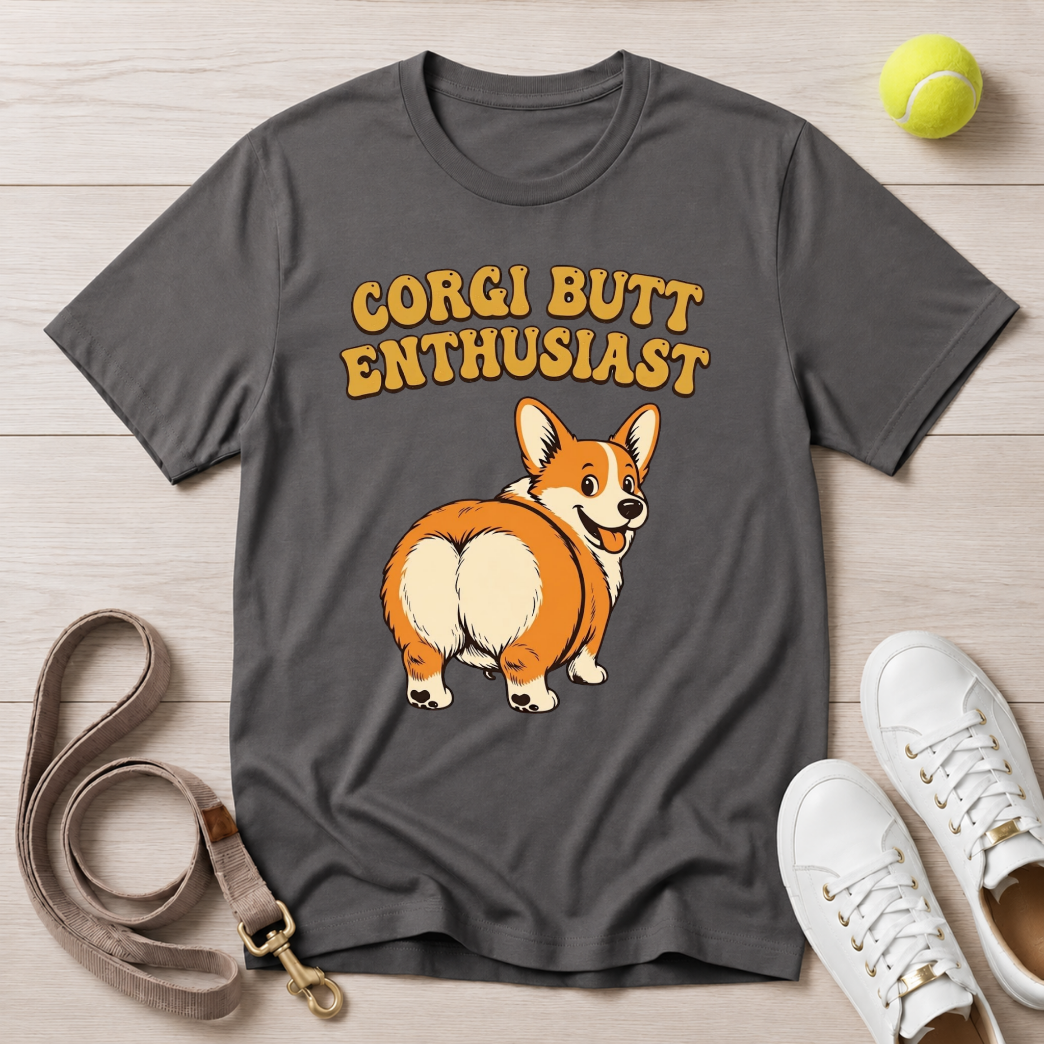 Corgi Butt Enthusiast, Comfort Colors T-Shirt