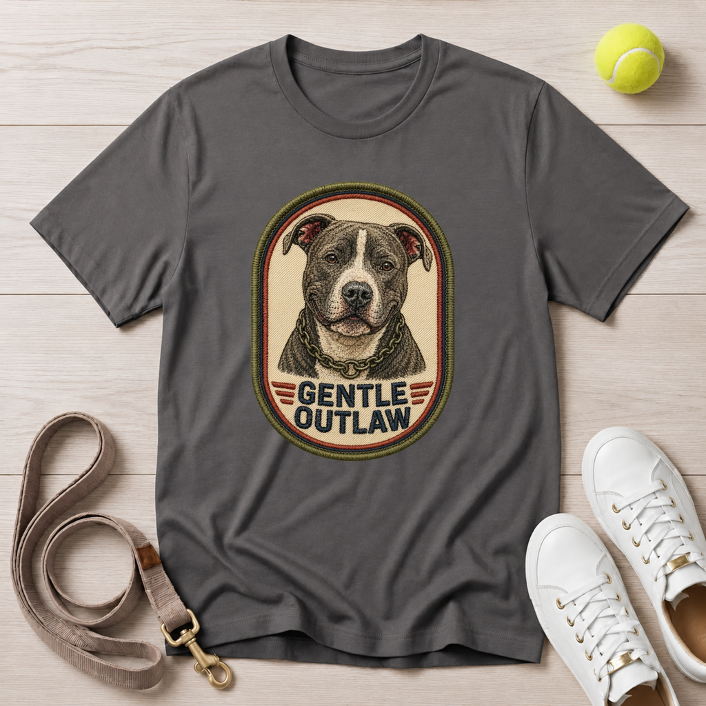 Gentle Outlaw Dog, Comfort Colors T‑Shirt