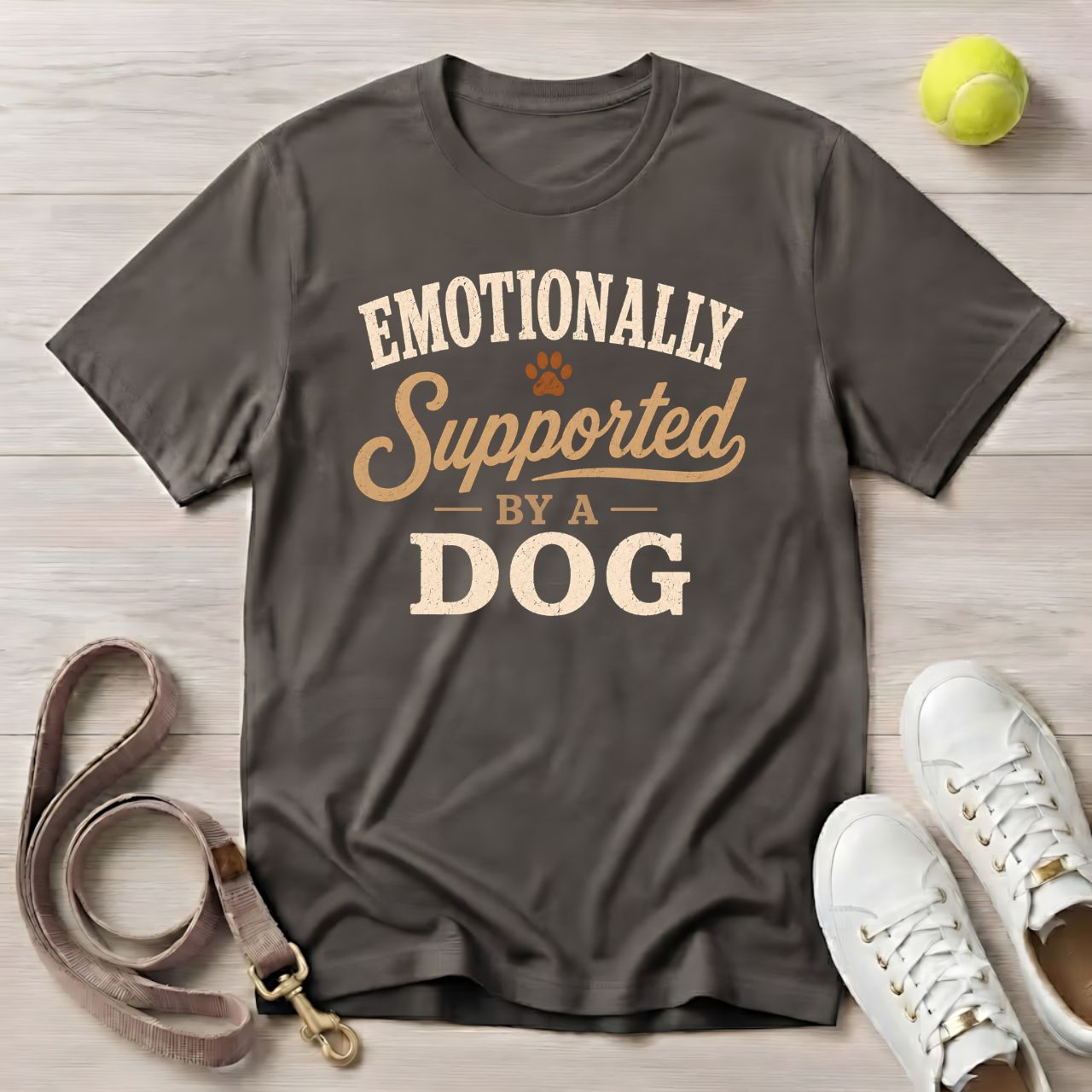 Emotionally Supported, Comfort Colors T-Shirt