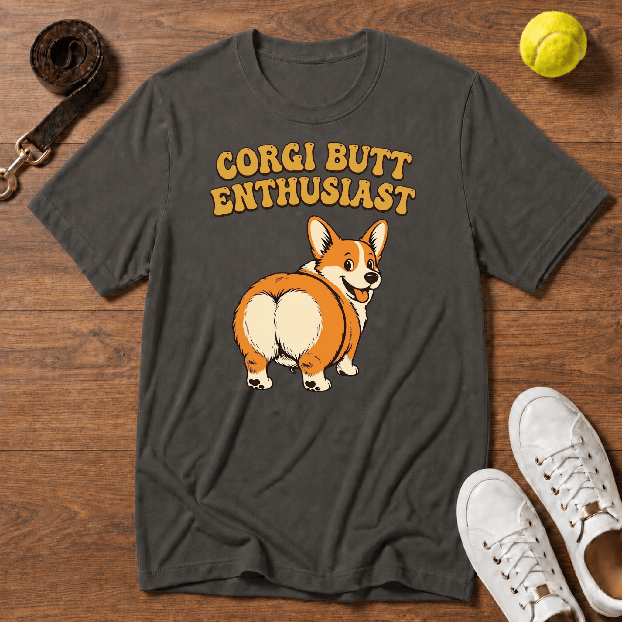 Corgi Butt Enthusiast T-Shirt – Comfort Colors