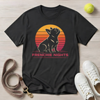 Frenchie Nights, Comfort Colors 1717- T-Shirt
