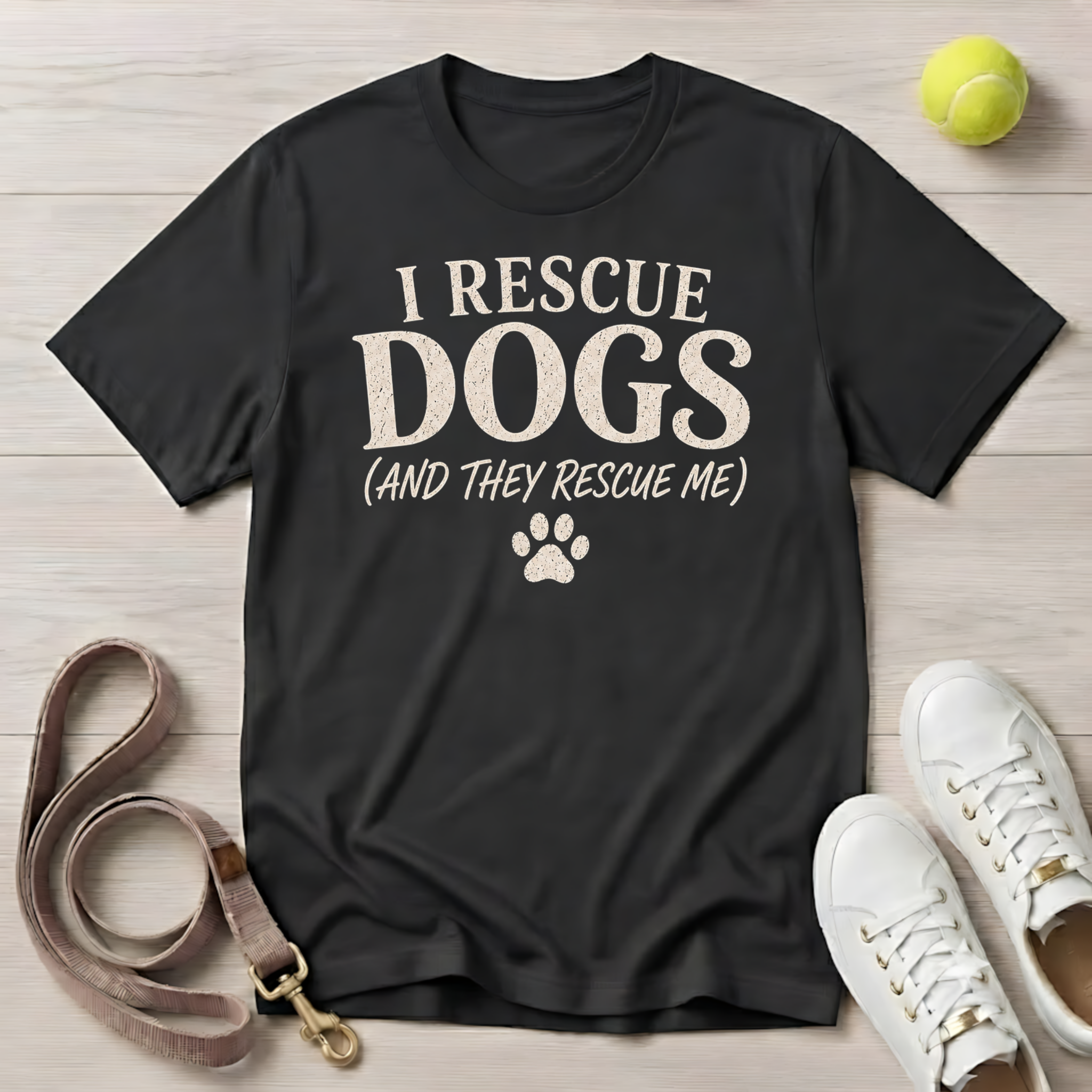 I Rescue Dogs, Comfort Colors T-Shirt