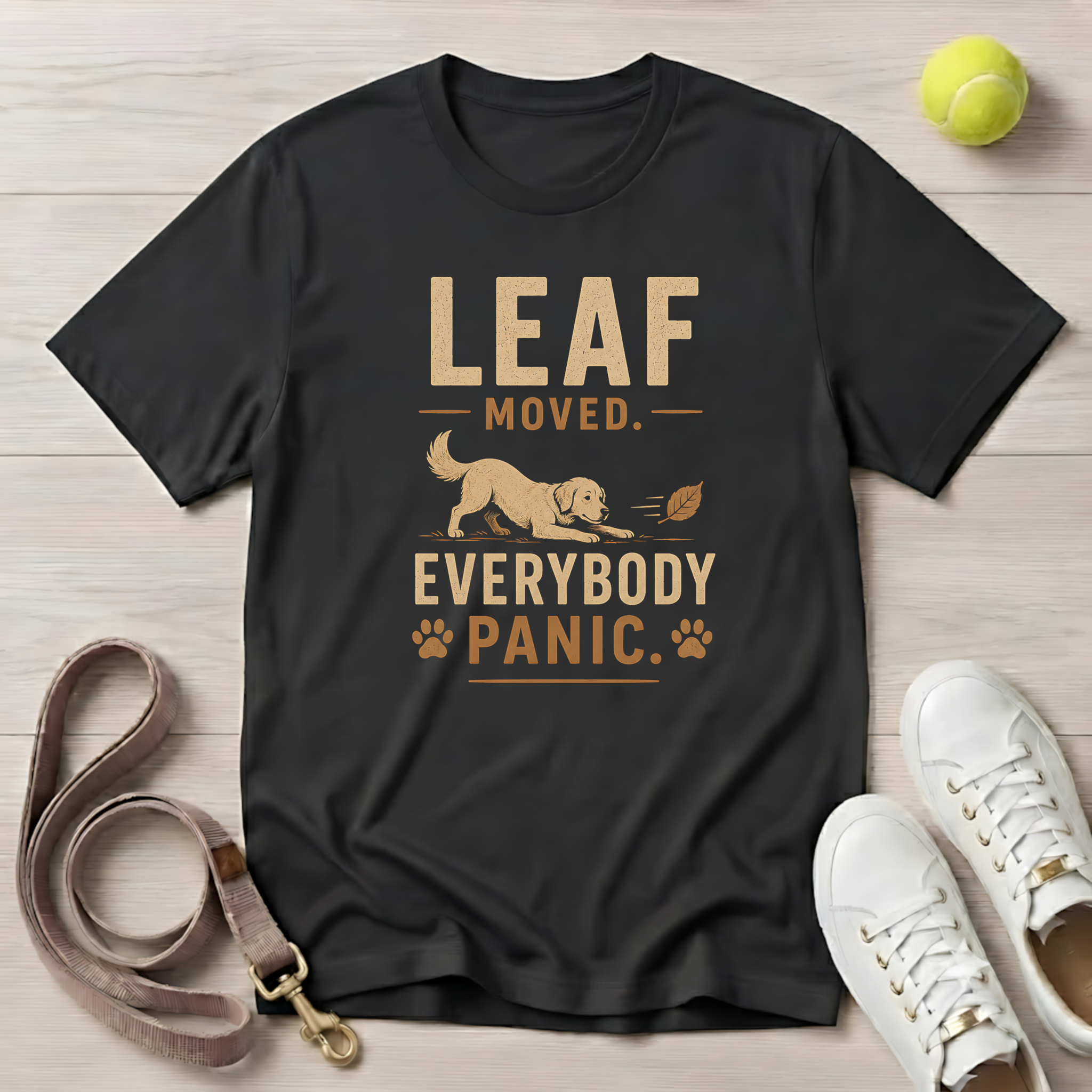 Leaf Moved - Everybody Panic T-Shirt, Comfort Colors 1717