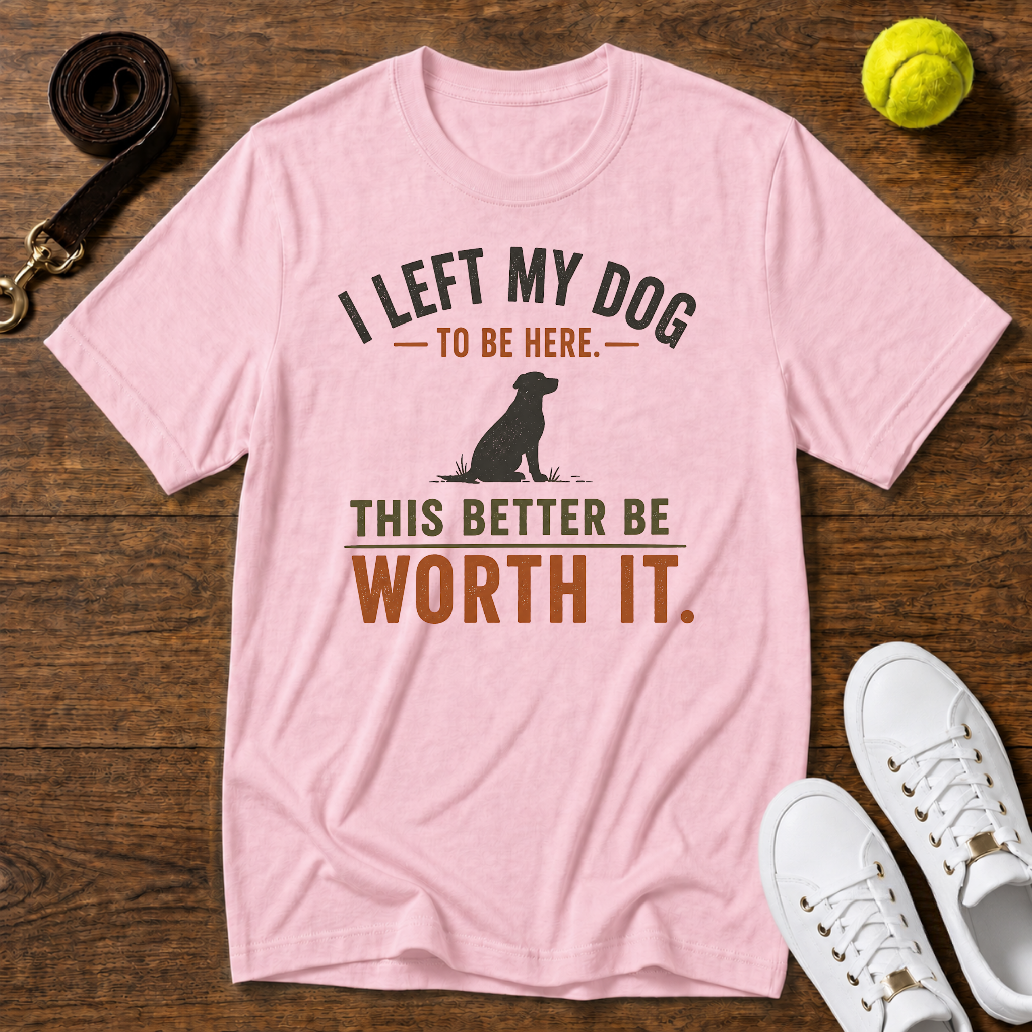 I Left My Dog T-Shirt – Comfort Colors