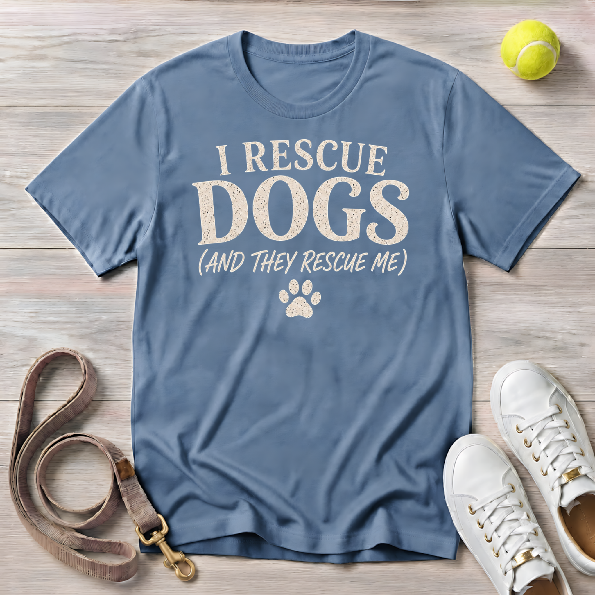 I Rescue Dogs, Comfort Colors T-Shirt