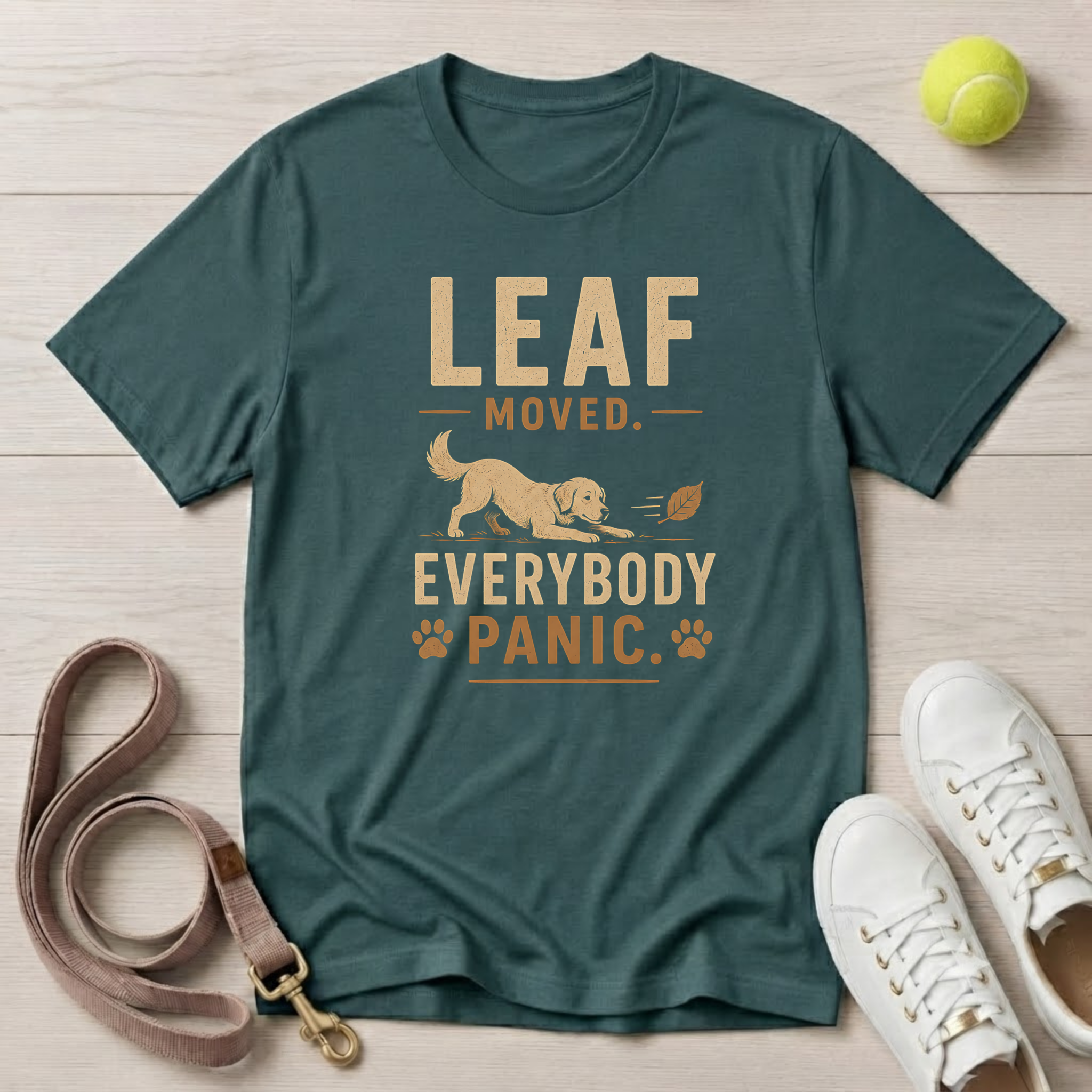 Leaf Moved - Everybody Panic T-Shirt, Comfort Colors 1717