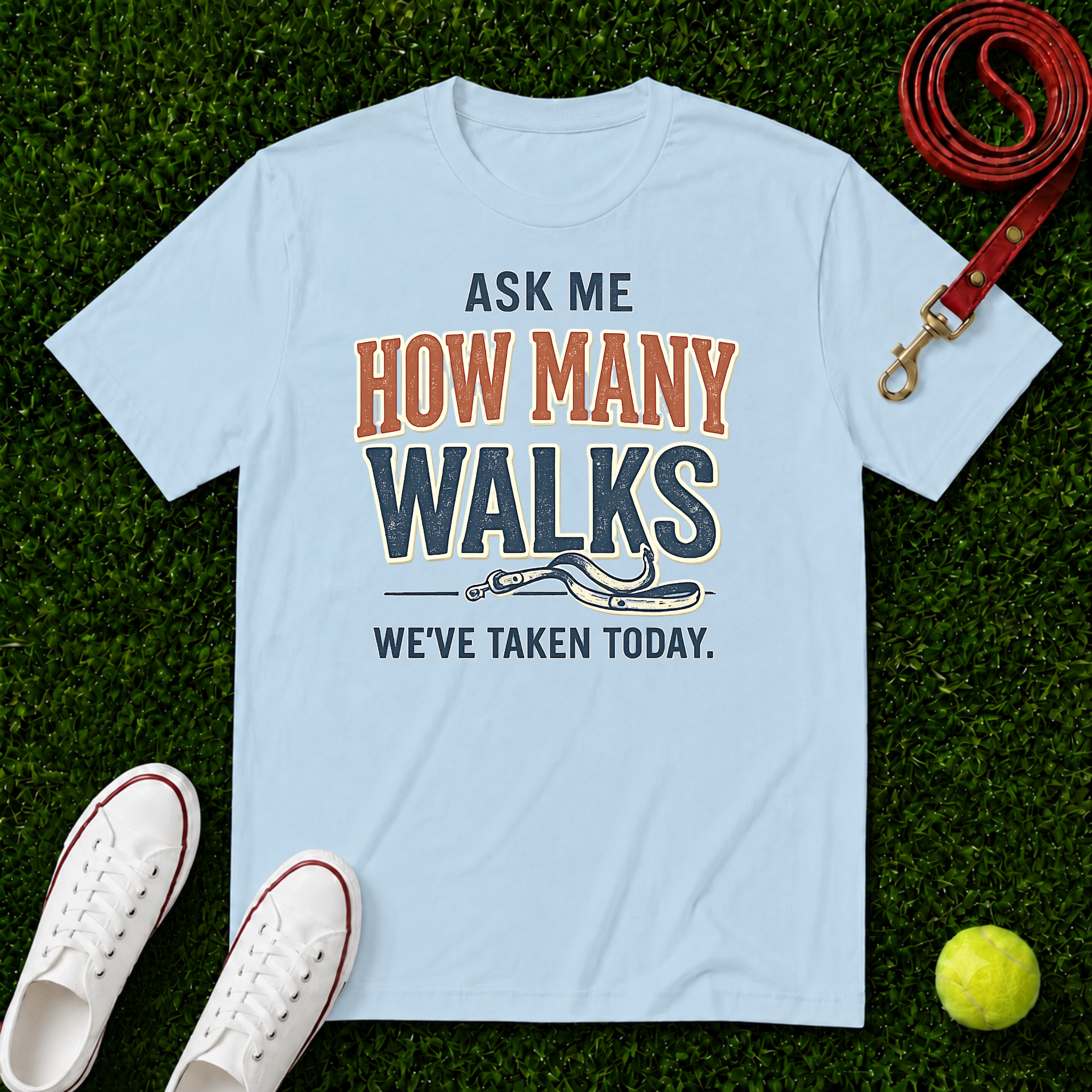 How Many Walks , Comfort Colors T-Shirt