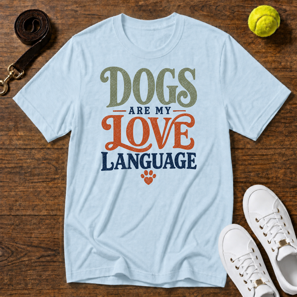 Love Language. Premium Comfort Colors Tee
