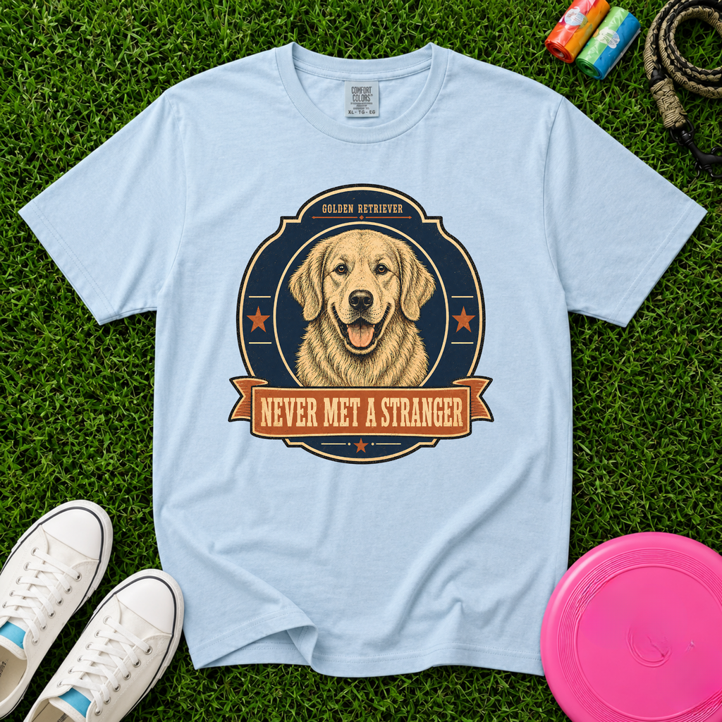 Never Met a Stranger, T-Shirt - Comfort Colors 1717