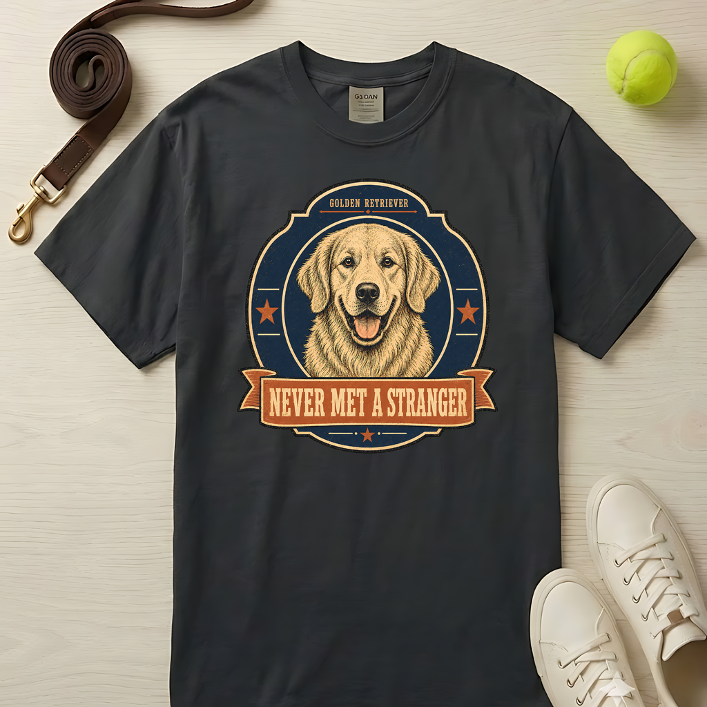 Never Met a Stranger, T-Shirt - Comfort Colors 1717