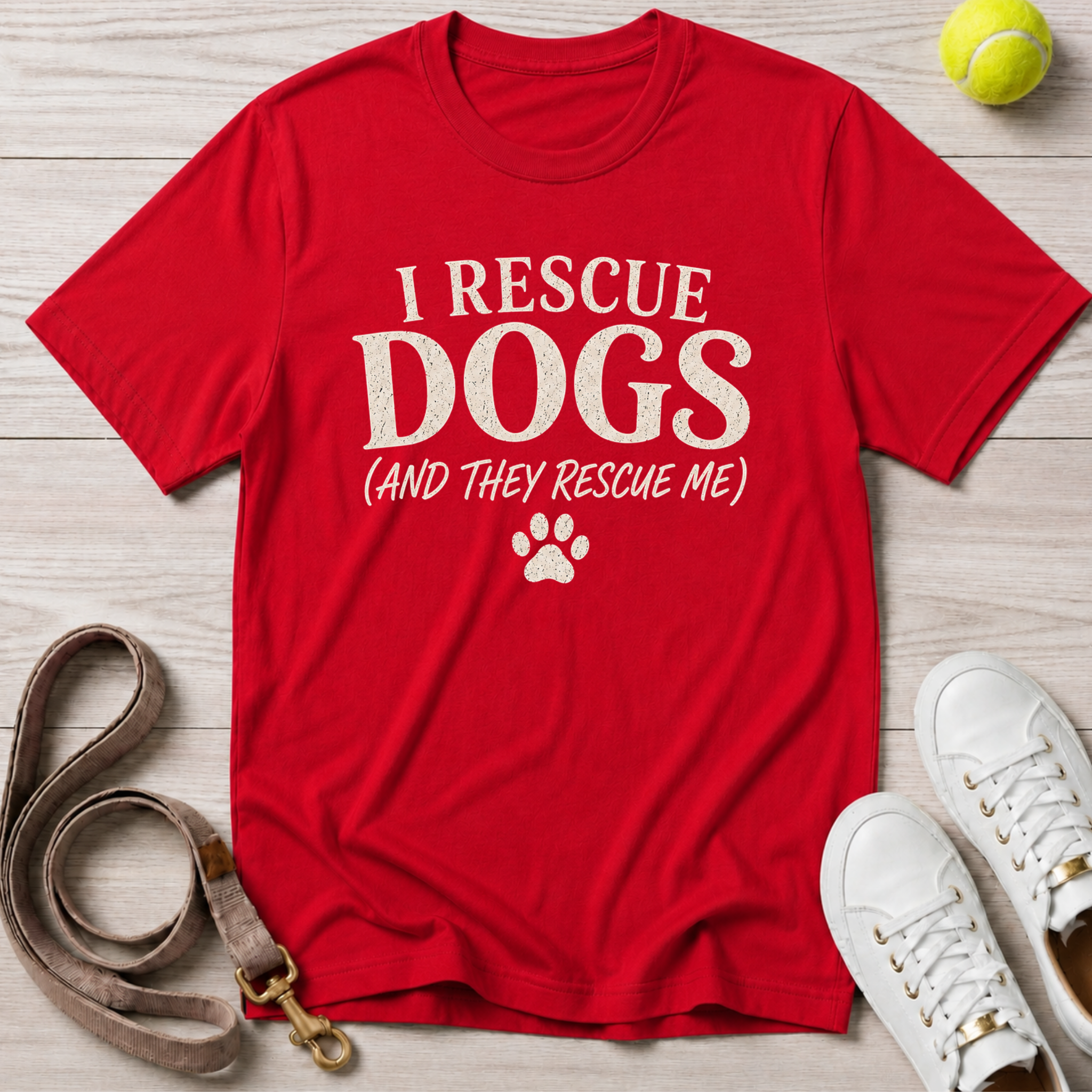 I Rescue Dogs, Comfort Colors T-Shirt