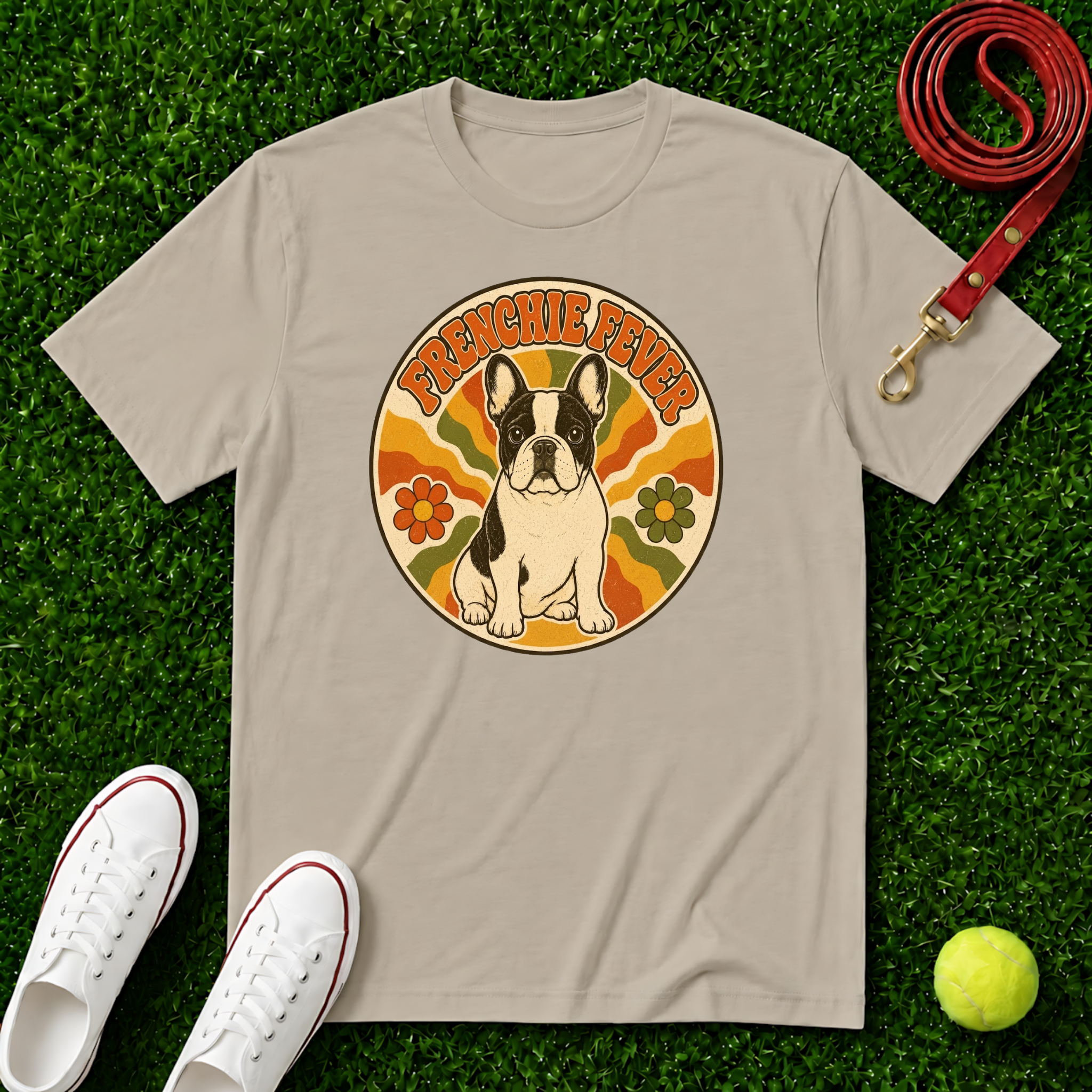 Frenchie Fever Vintage, Comfort Colors T-Shirt