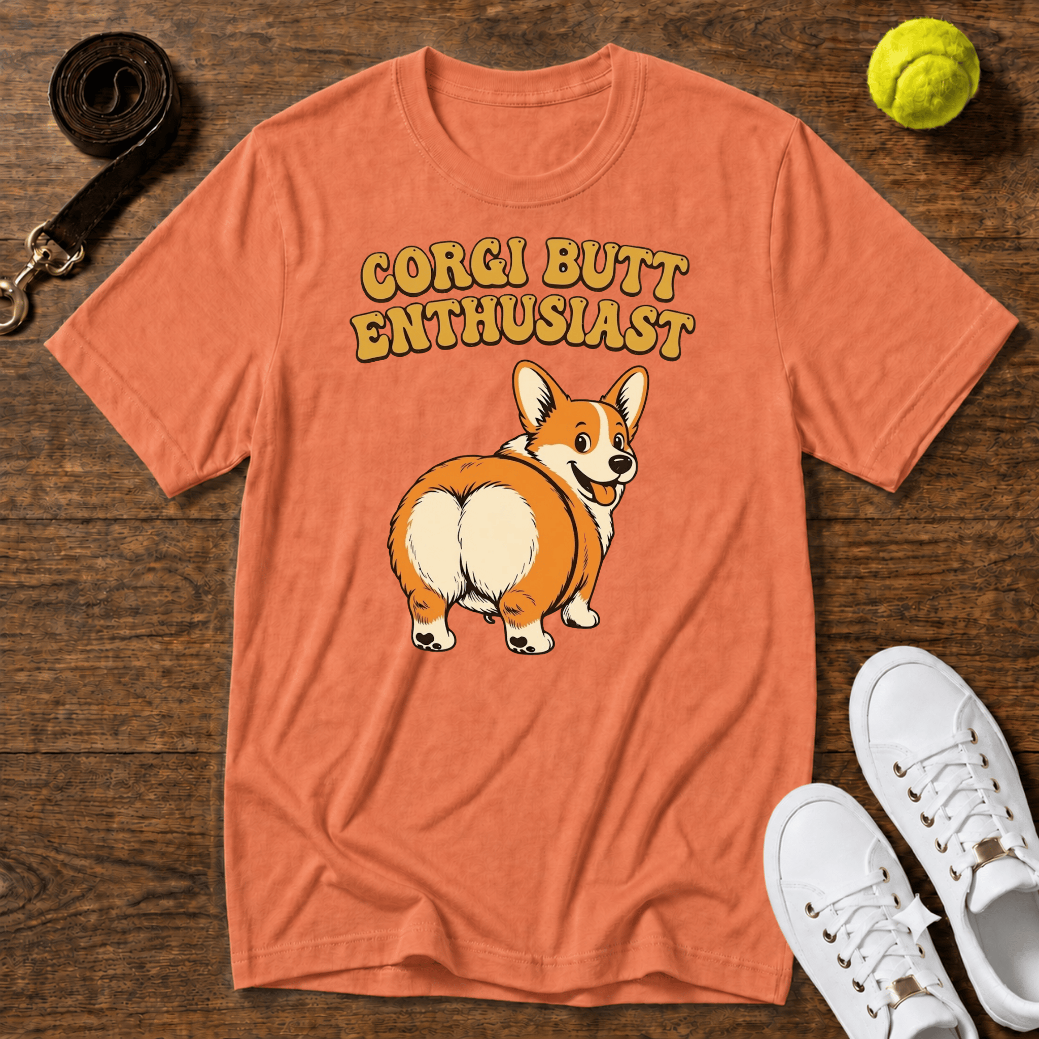 Corgi Butt Enthusiast T-Shirt – Comfort Colors