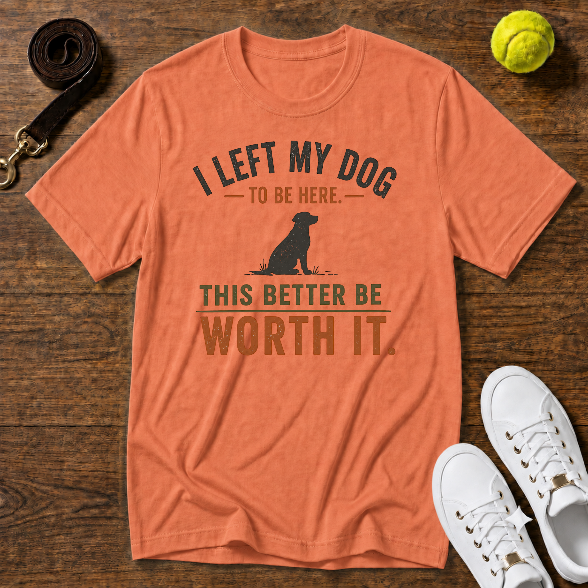 I Left My Dog T-Shirt – Comfort Colors