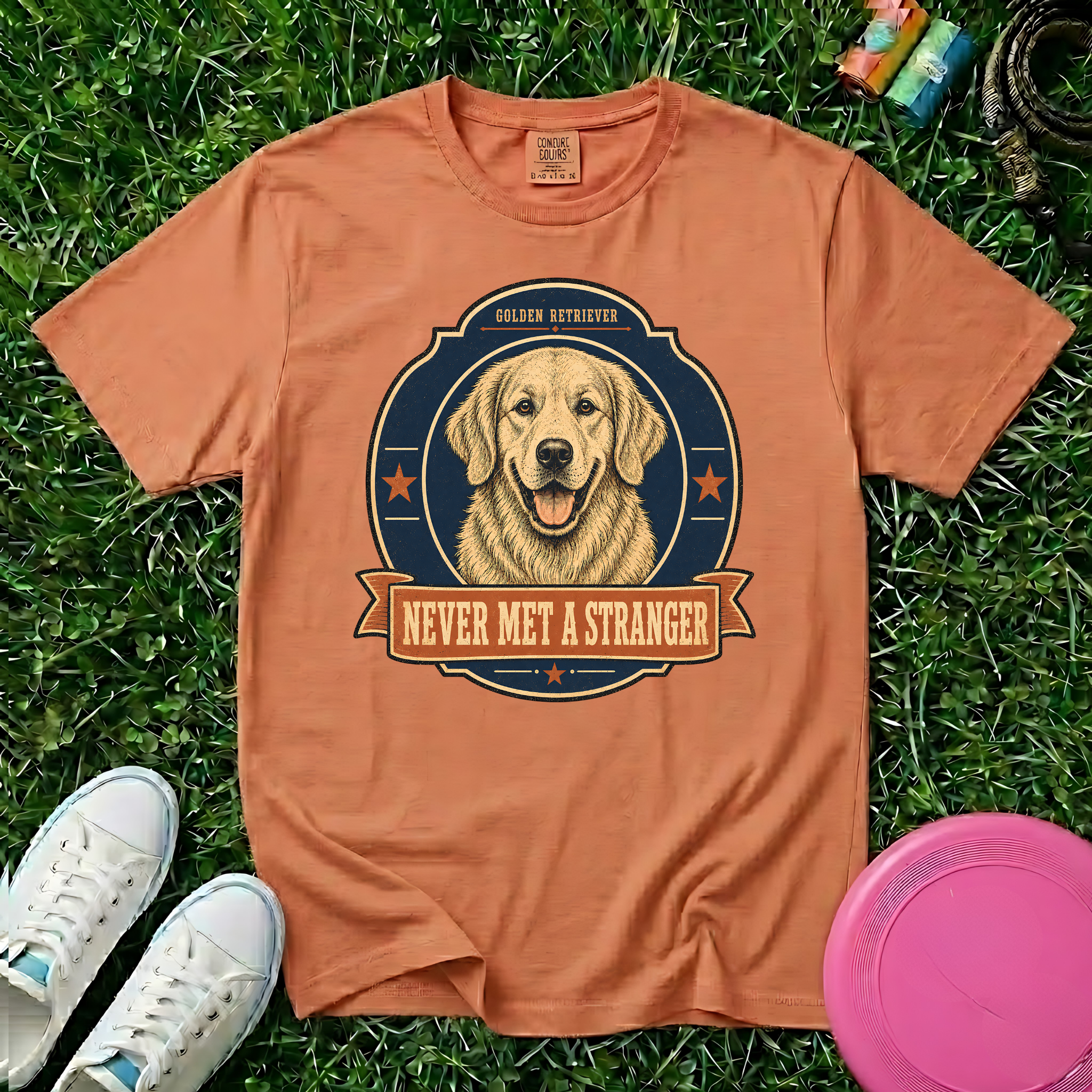 Never Met a Stranger, T-Shirt - Comfort Colors 1717
