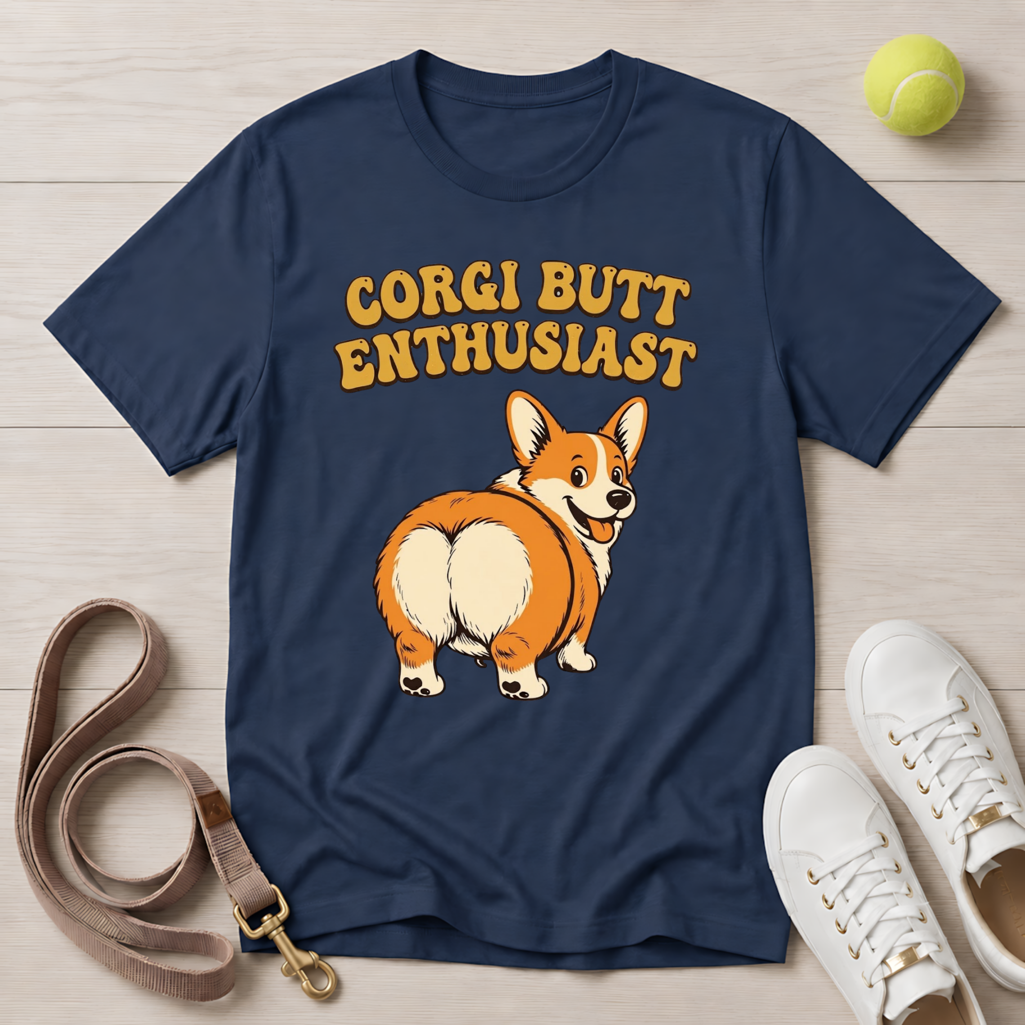 Corgi Butt Enthusiast, Comfort Colors T-Shirt