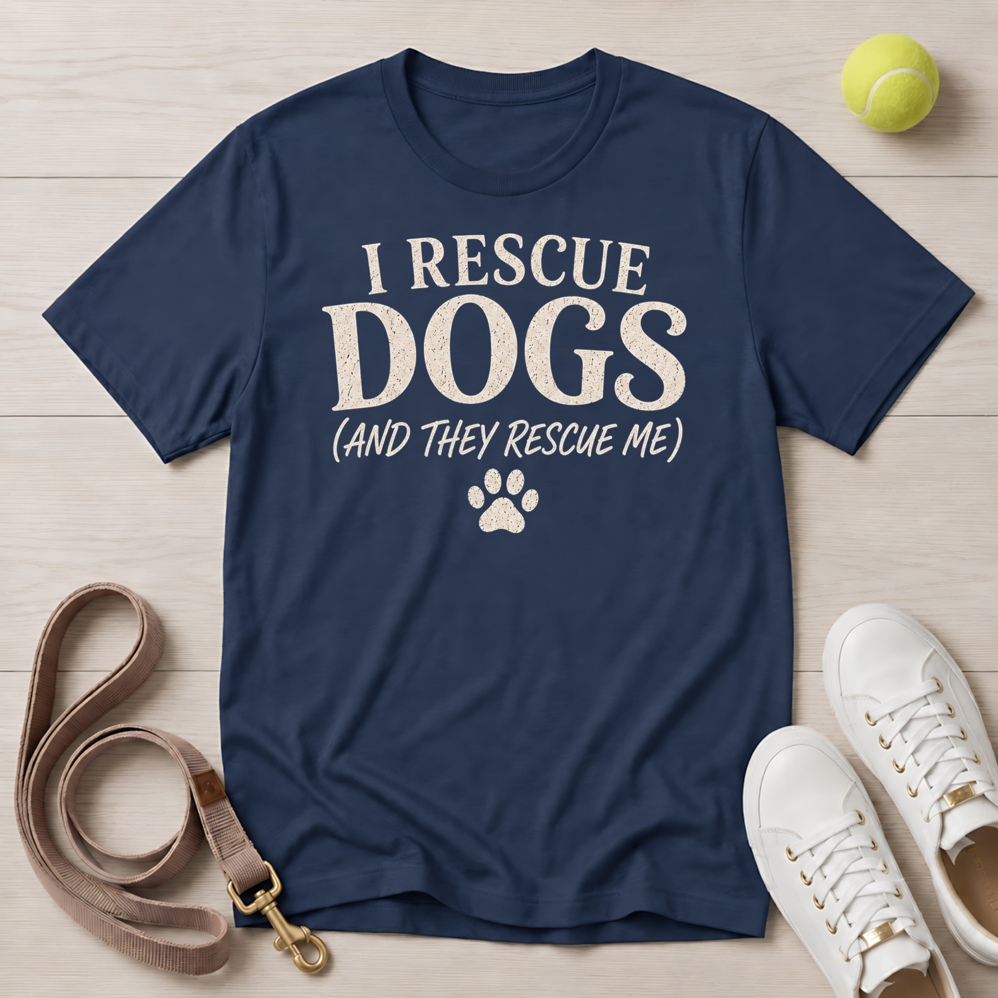 I Rescue Dogs, Comfort Colors T-Shirt