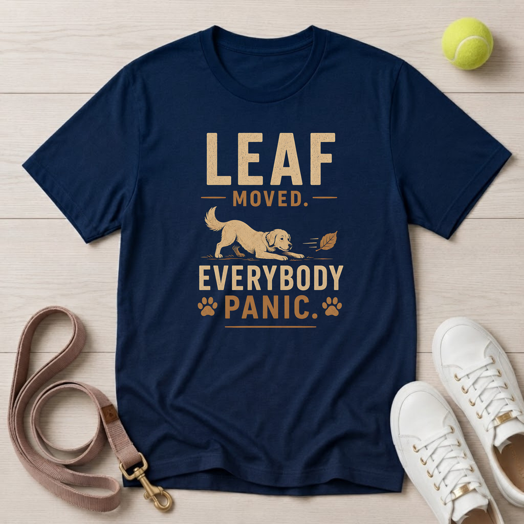 Leaf Moved - Everybody Panic T-Shirt, Comfort Colors 1717