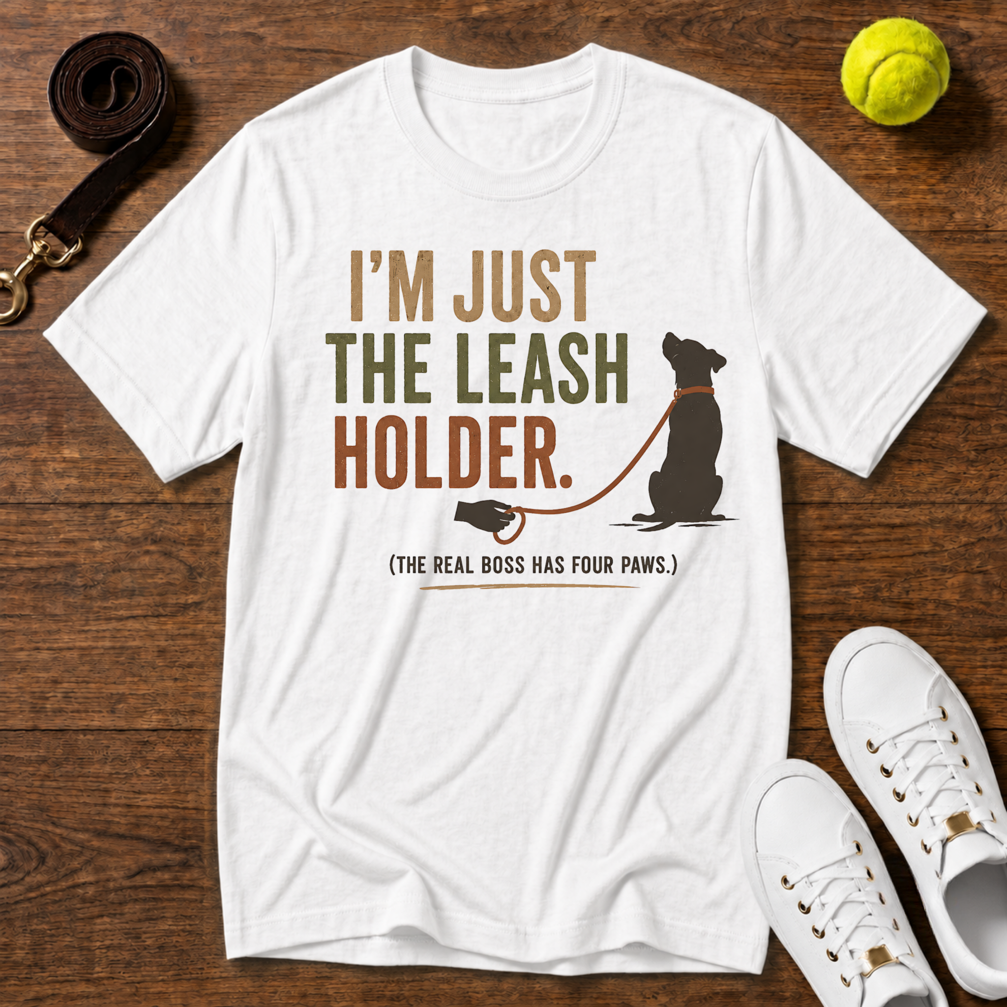 Leash Holder T-Shirt – Comfort Colors