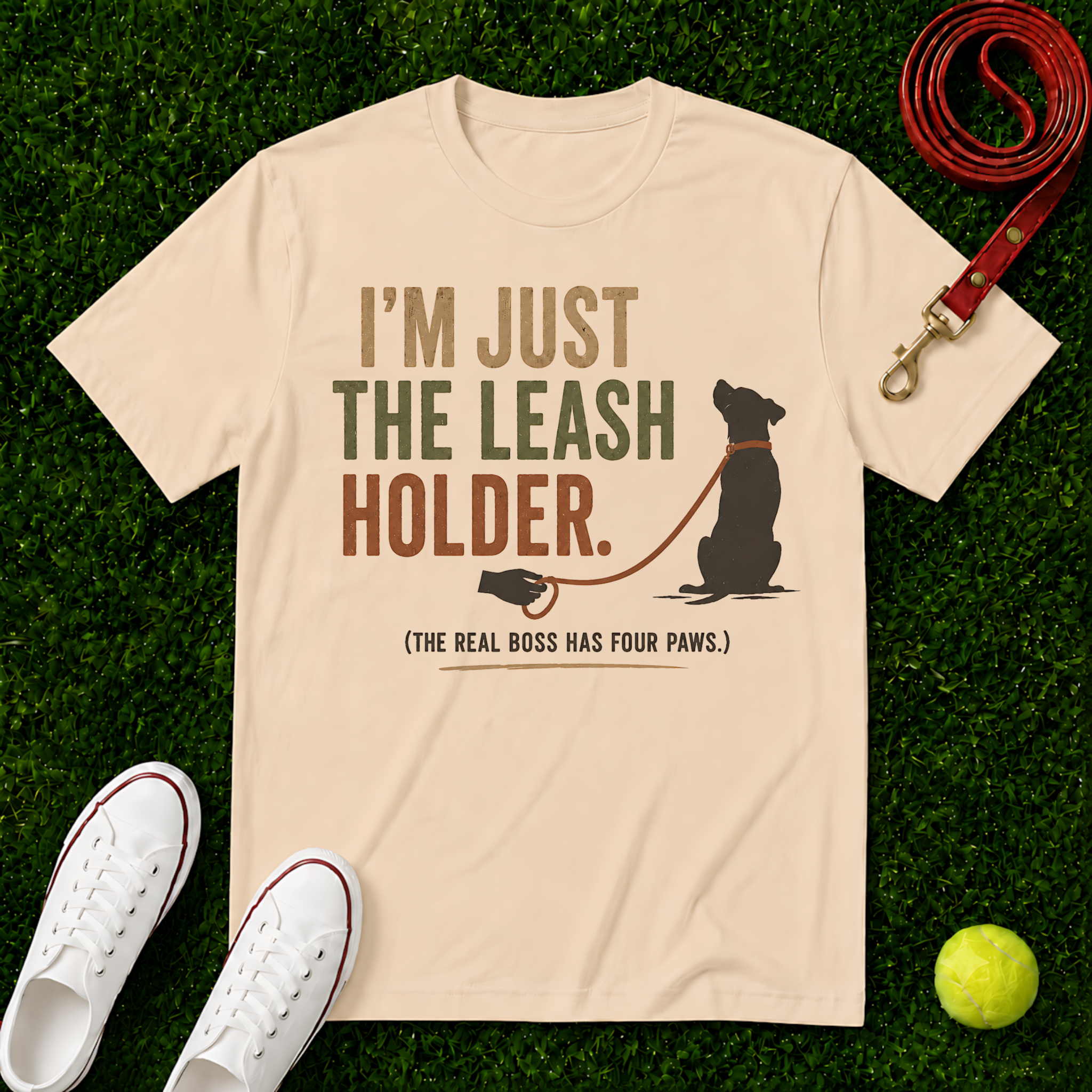 Leash Holder, Comfort Colors T-Shirt