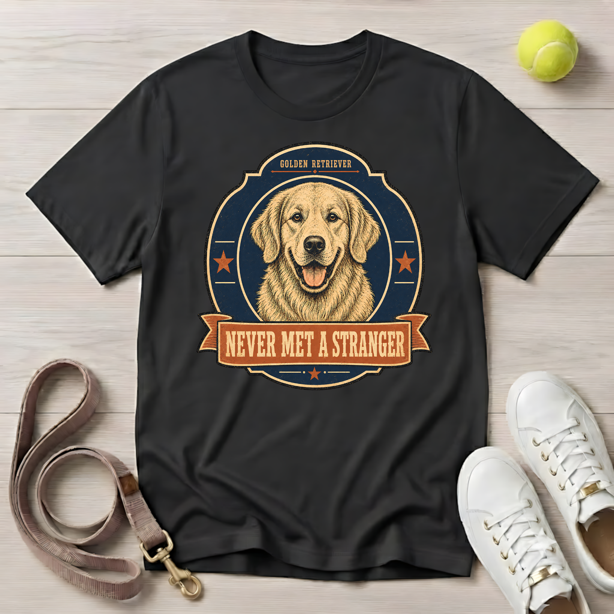 Never Met a Stranger, Comfort Colors T-Shirt