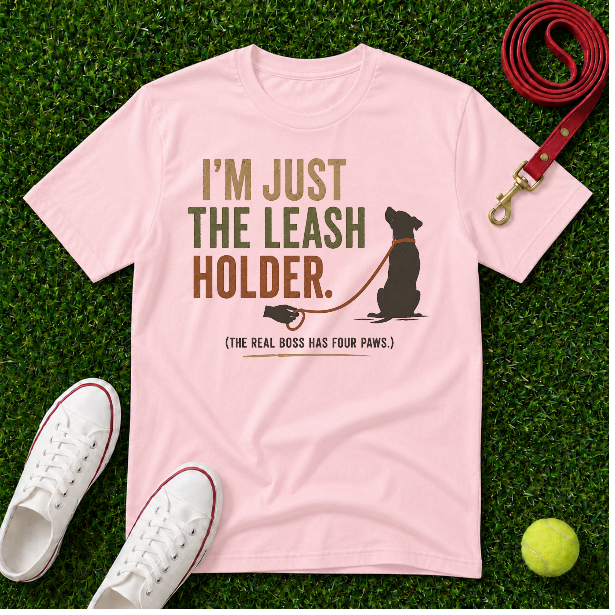Leash Holder, Comfort Colors T-Shirt