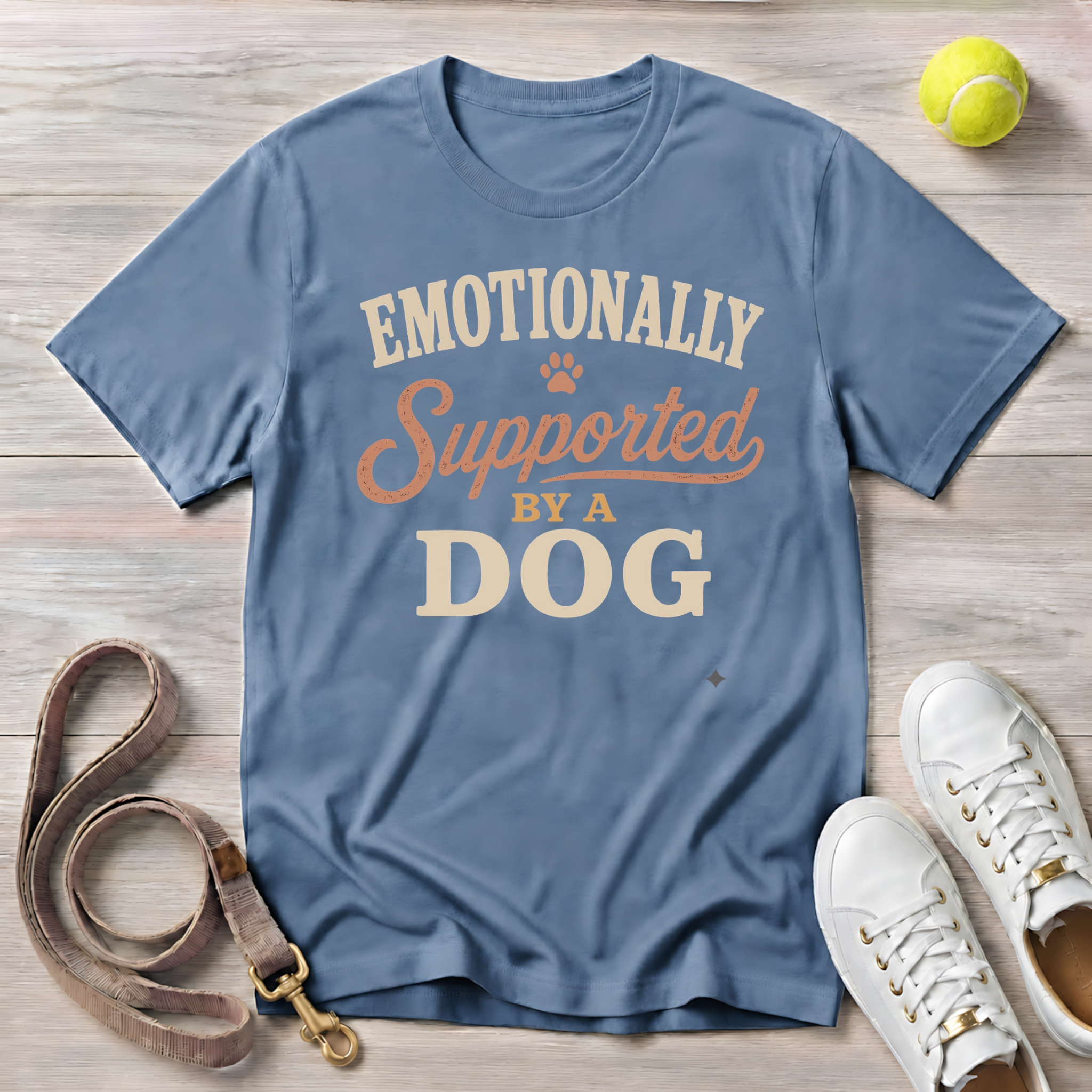 Emotionally Supported, Comfort Colors T-Shirt
