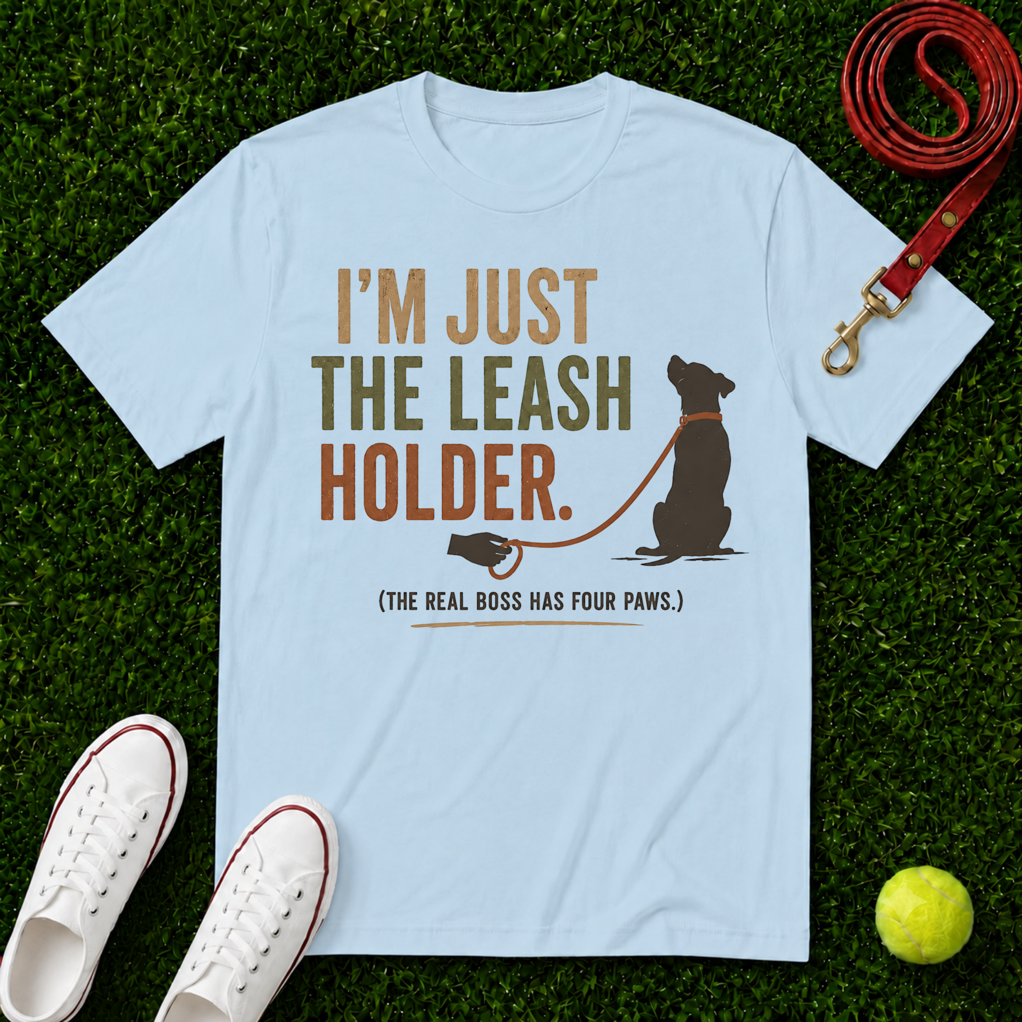 Leash Holder, Comfort Colors T-Shirt
