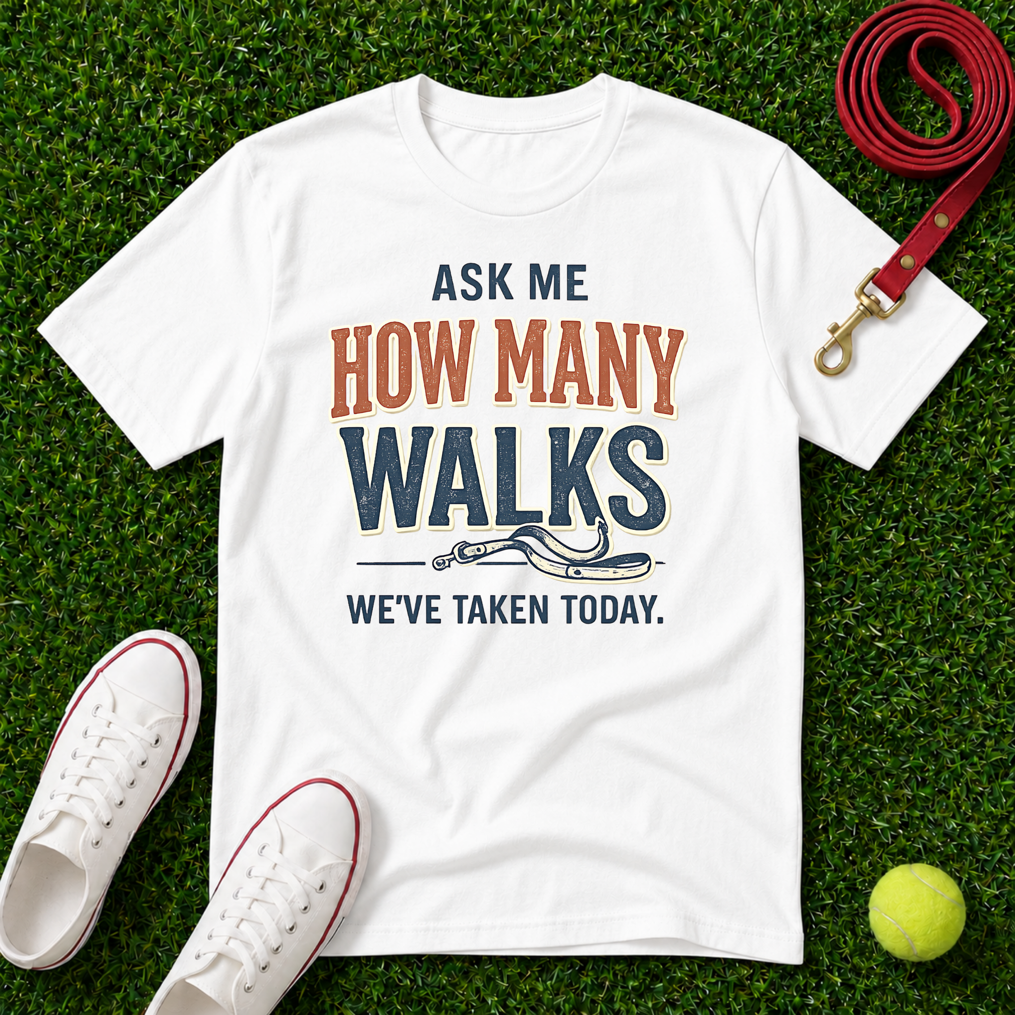 How Many Walks , Comfort Colors T-Shirt