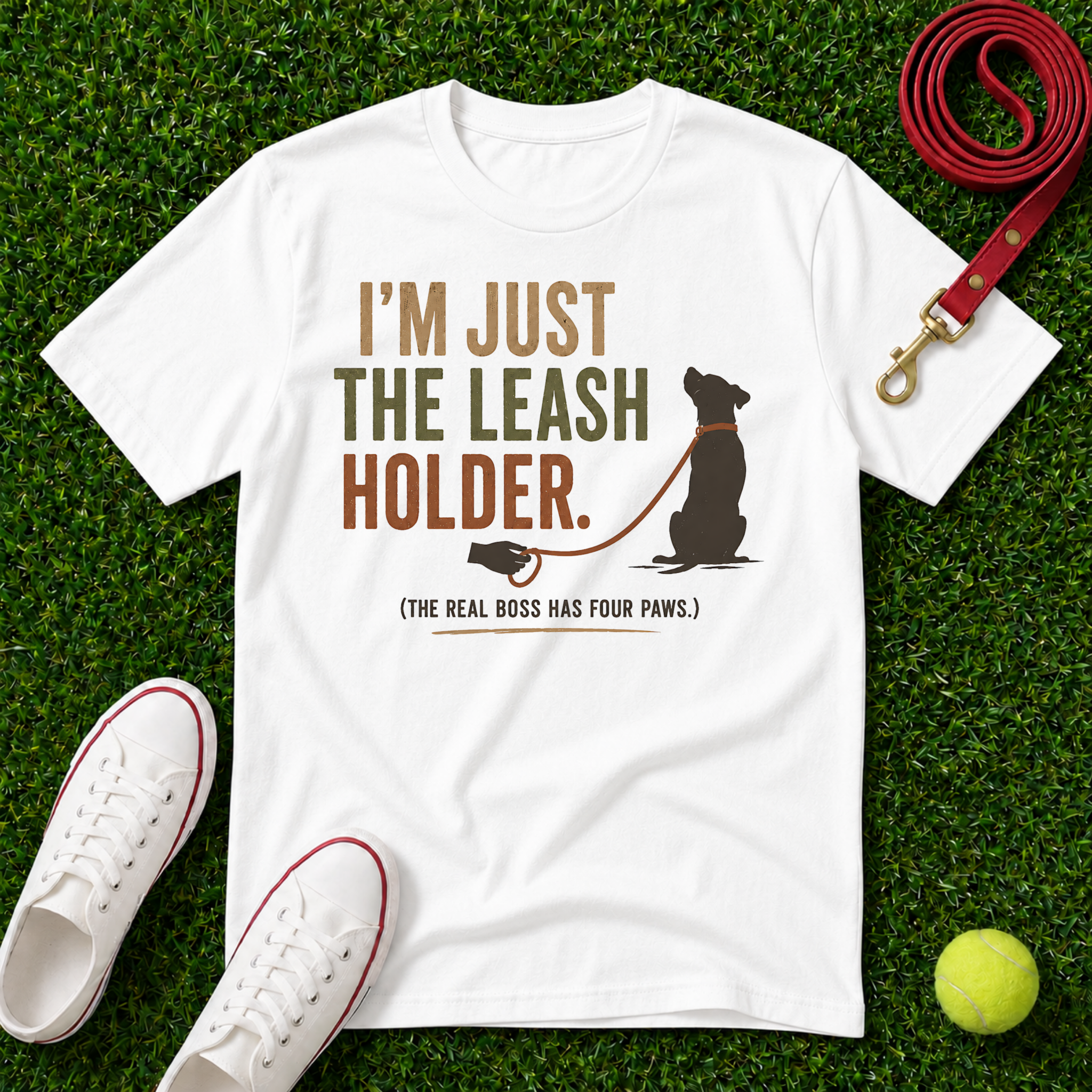 Leash Holder, Comfort Colors T-Shirt