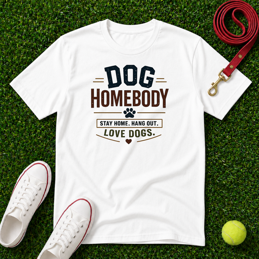 Dog Homebody, Comfort Colors T-Shirt