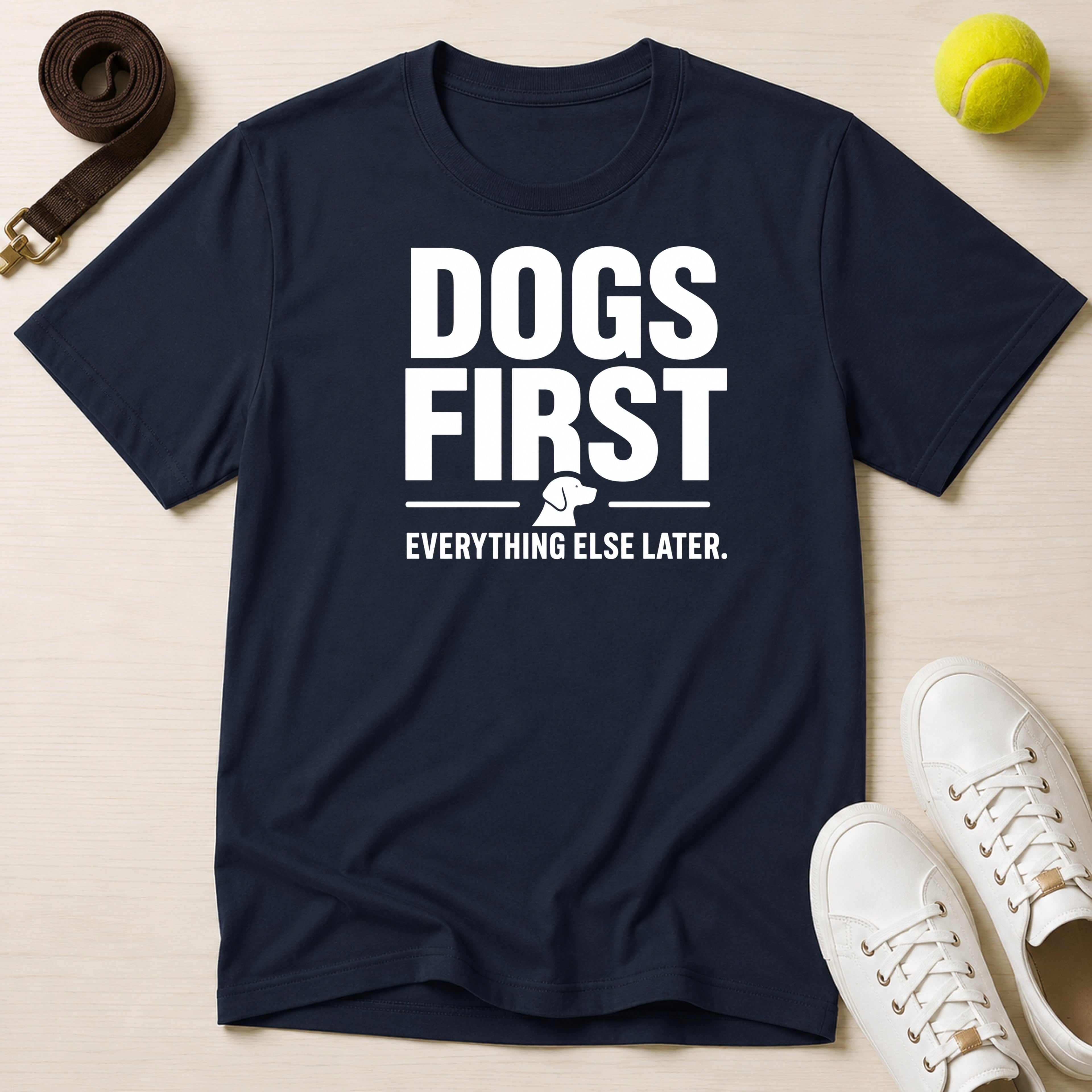 Dogs First, Everything Else Later T-Shirt