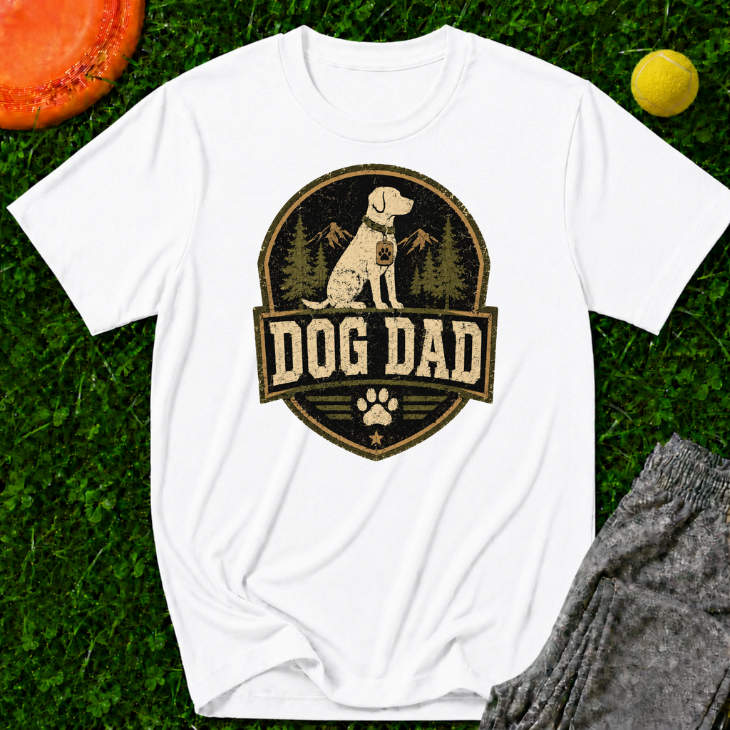 Dog Dad T‑Shirt