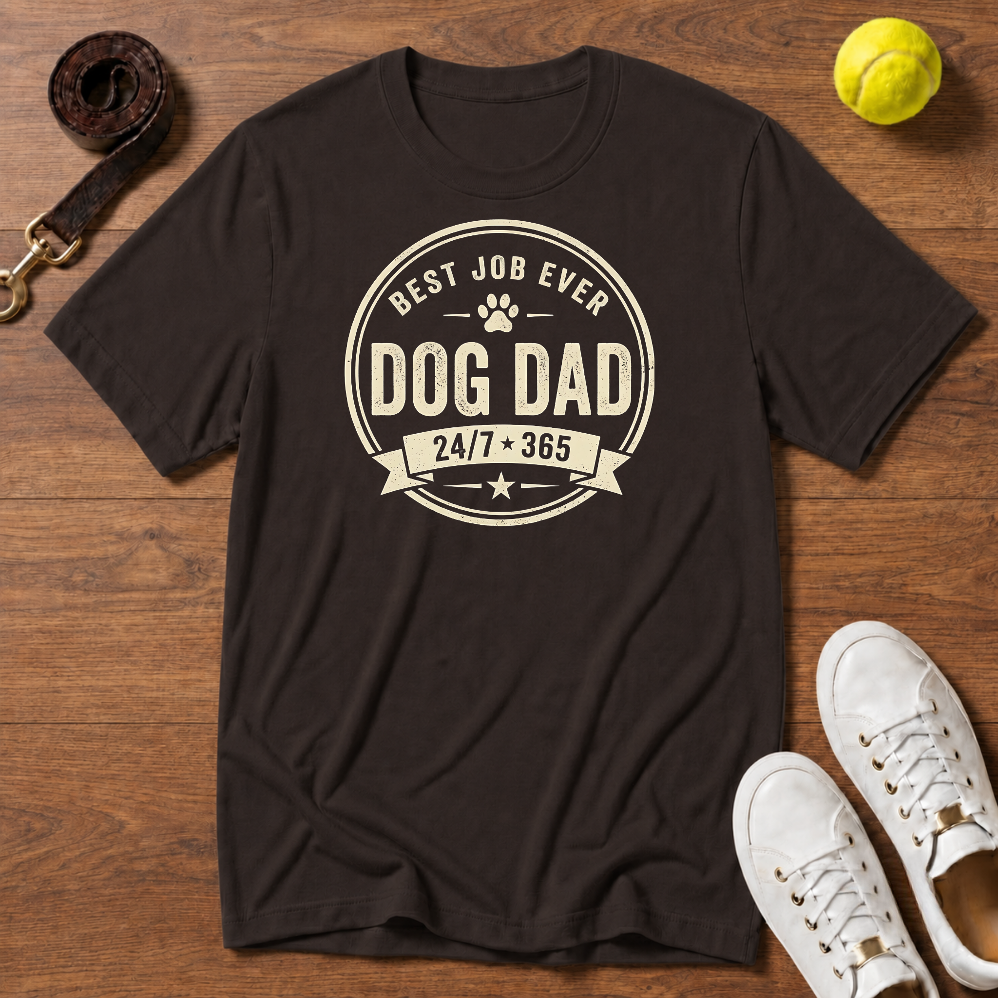 Proud Dog Dad T-Shirt – Gildan Softstyle