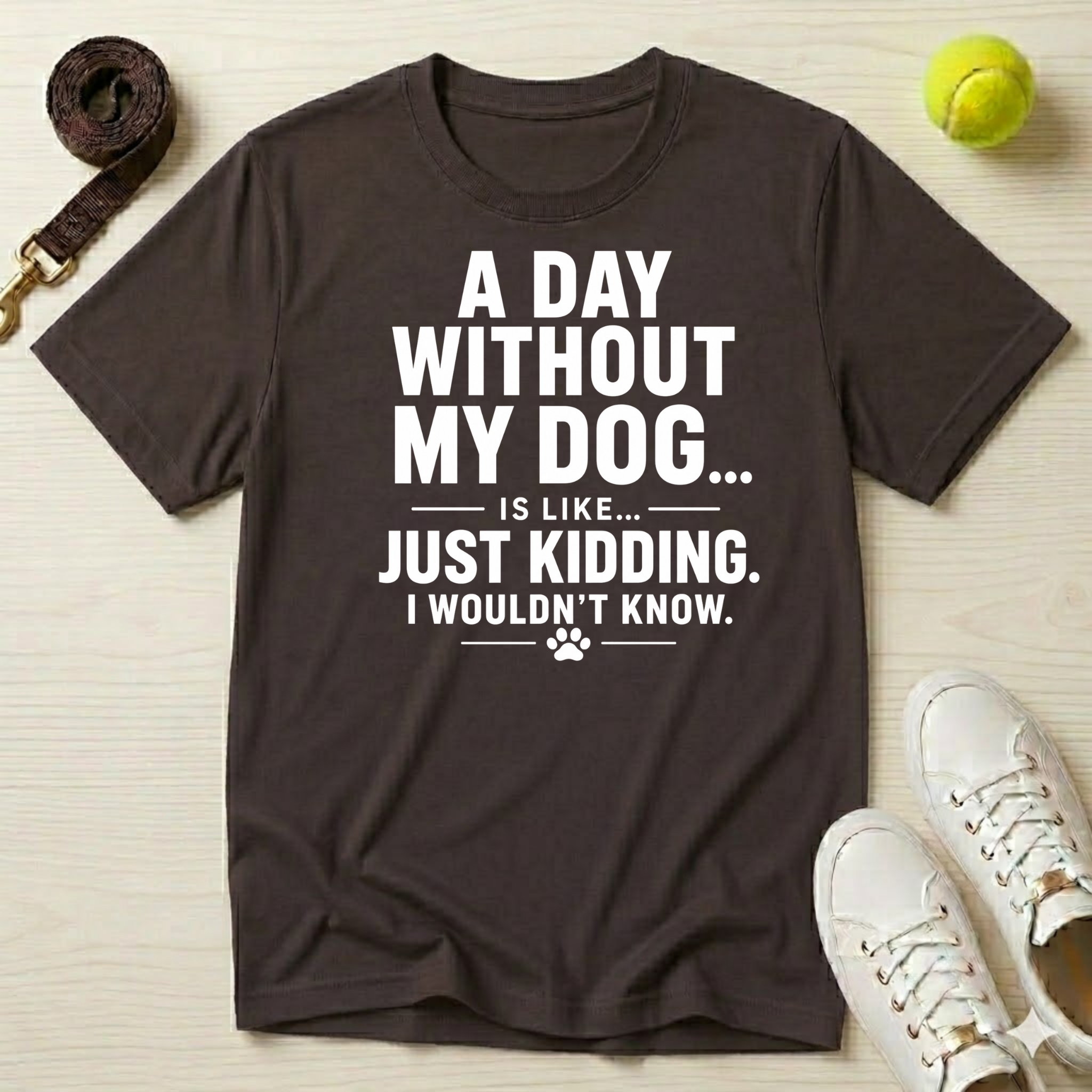 A Day Without My Dog... Just Kidding I Wouldn't Know T-Shirt