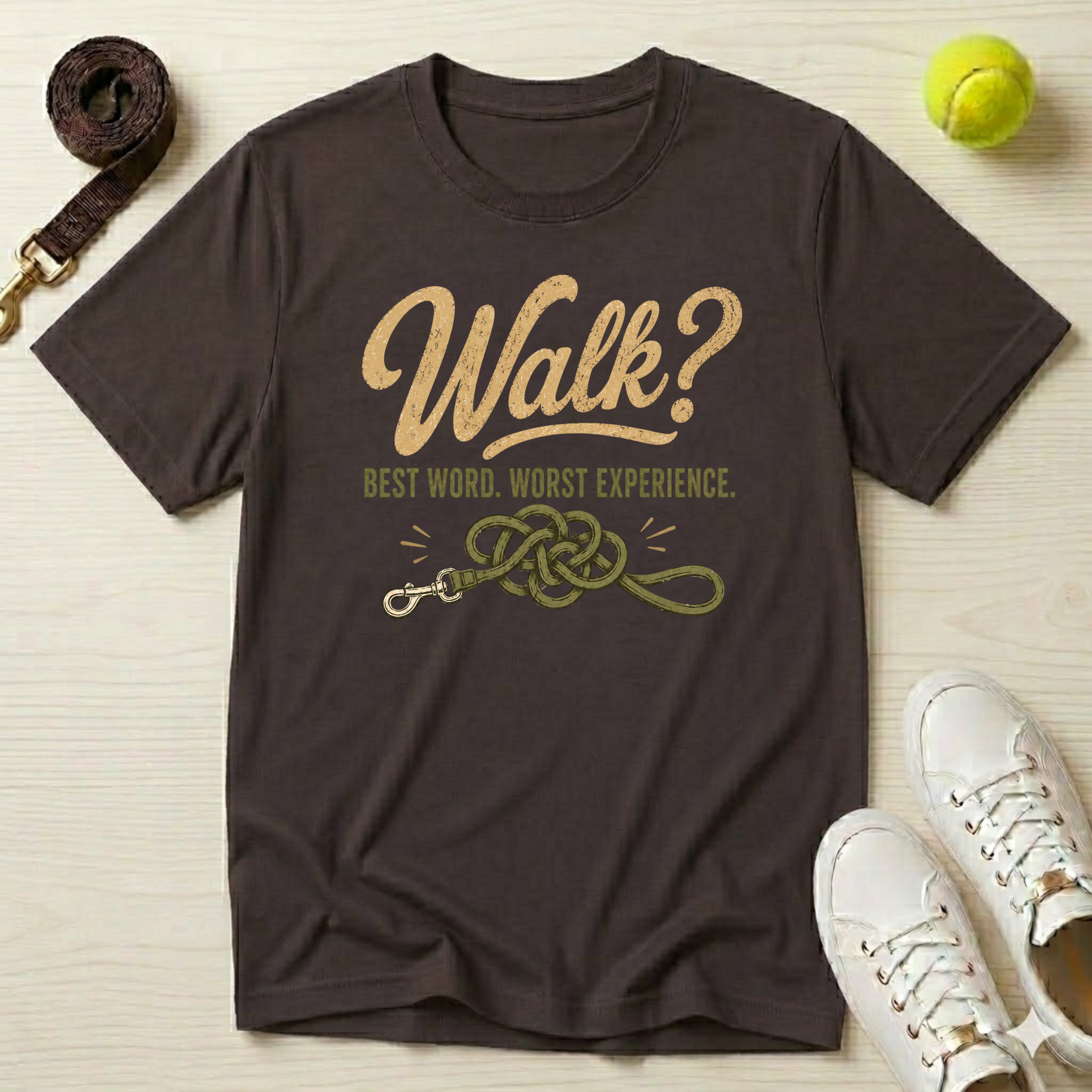 Walk? Best Word, Worst Experience T-Shirt
