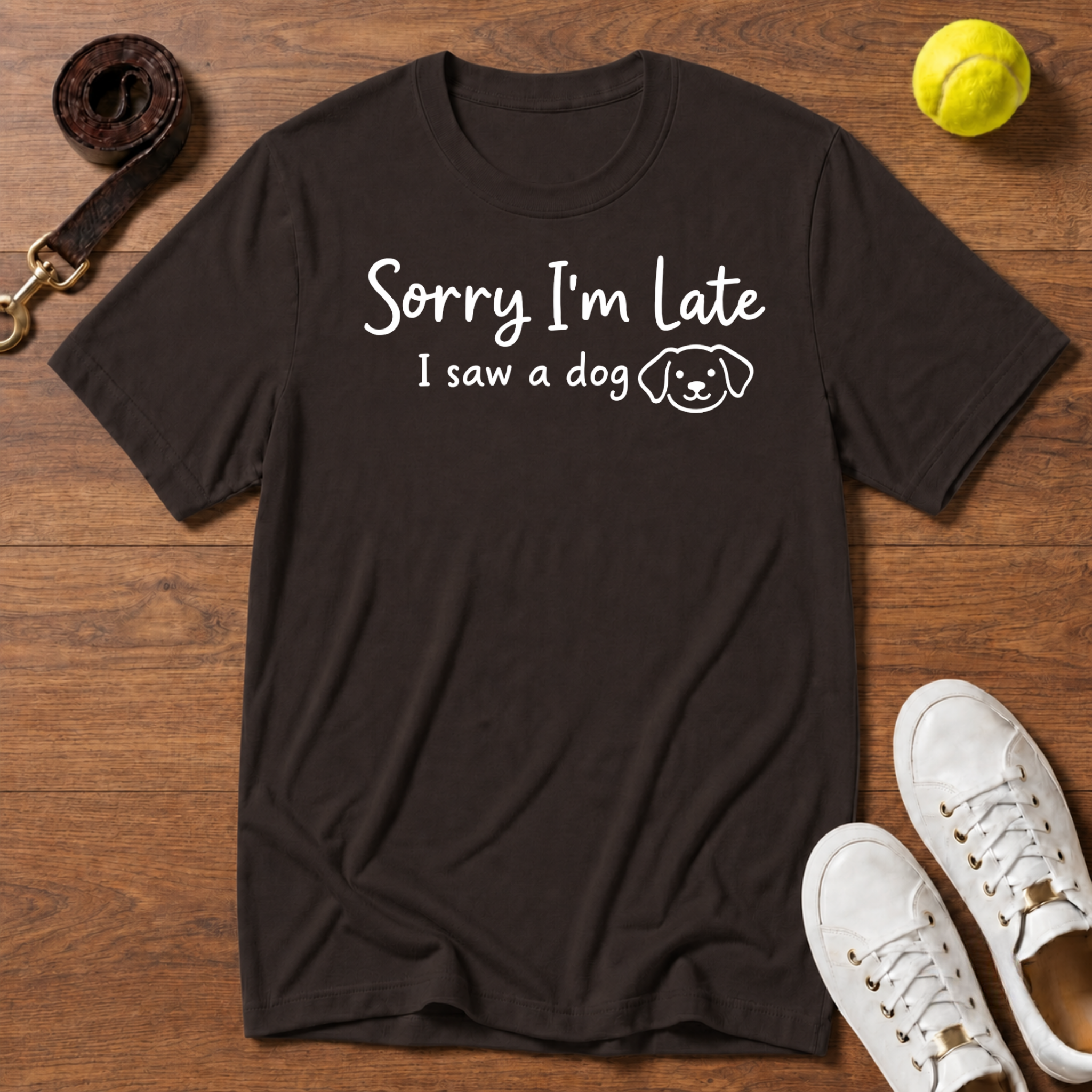 Sorry I'm Late T-Shirt – Gildan Softstyle